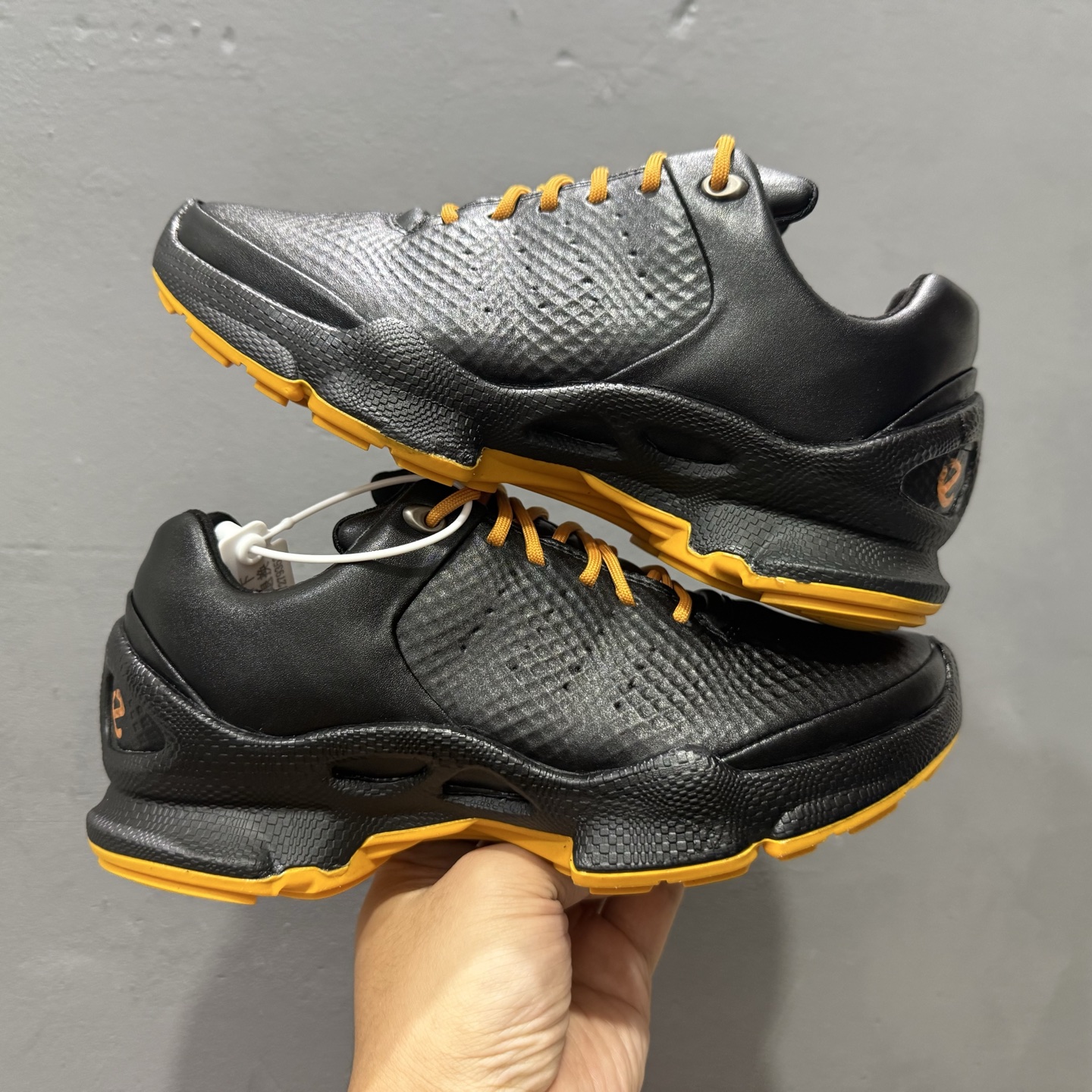 ECCO爱步老爹鞋男士夏季新款 全头层百搭潮流户外运动鞋 837594