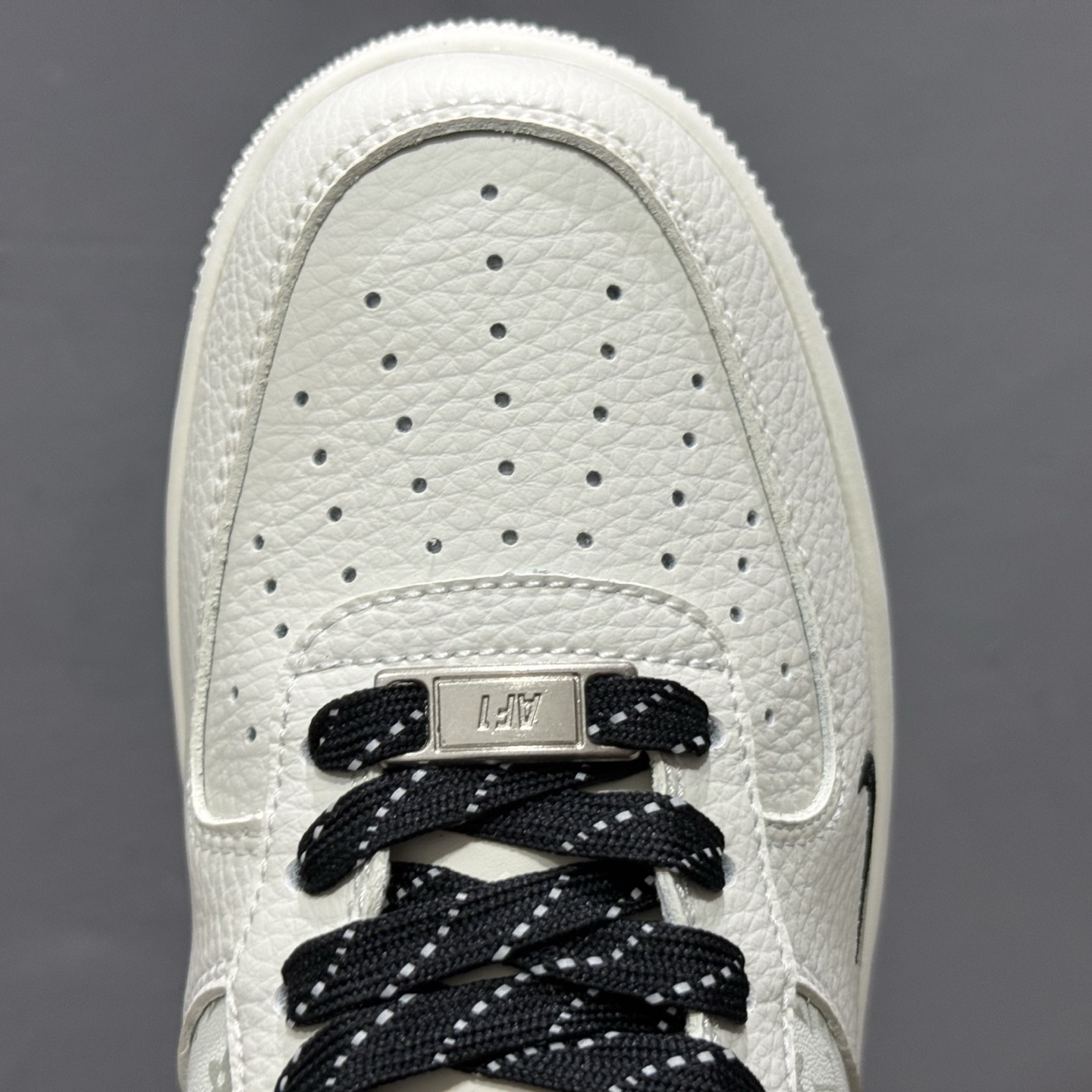 Nike Air Force 1'07 Low LV联名 米白小黑勾 空军一号低帮休闲板鞋 CS5288-035