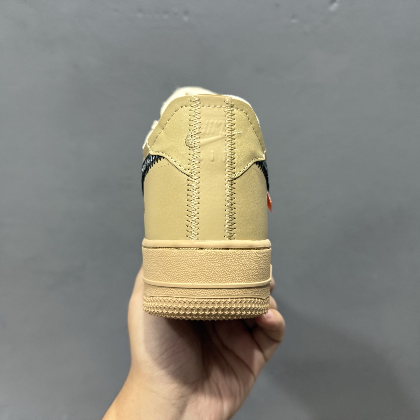 Off-White x Nike Air Force 1 Low ”Sesame” 芝麻色 OW联名空军一号低帮休闲板鞋 FD6900-200