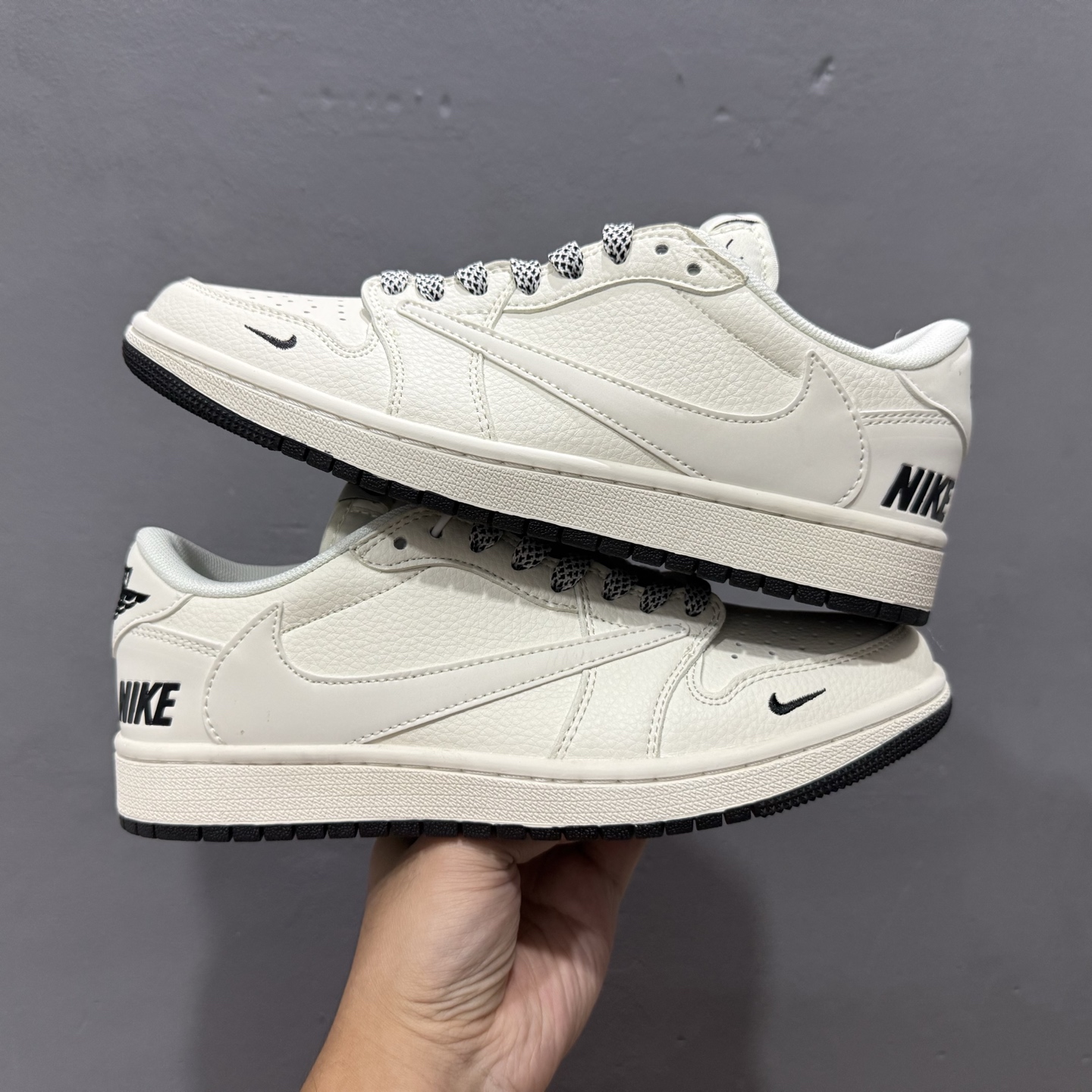 Fragment x Travis Scott Air Jordan 1 Low 三方联名倒钩 JP1628-254