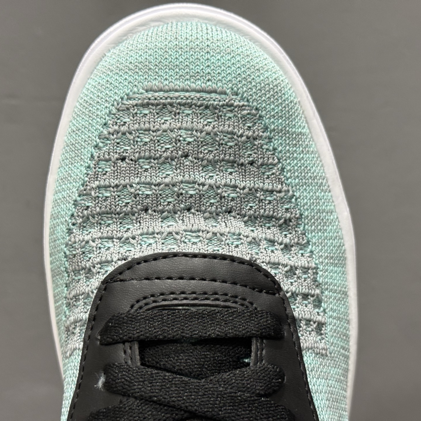 Nike Air Force 1'07 Low 飞织黑绿 空军一号低帮休闲板鞋 CI0051-600