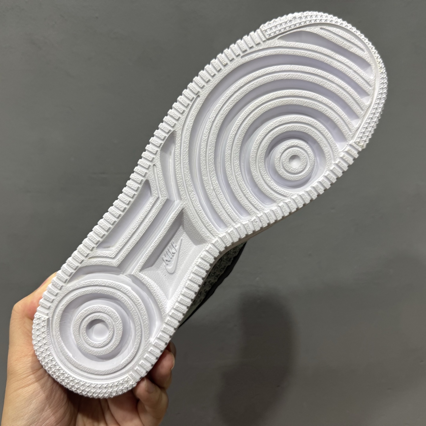 Nike Air Force 1'07 Low 飞织黑绿 空军一号低帮休闲板鞋 CI0051-600