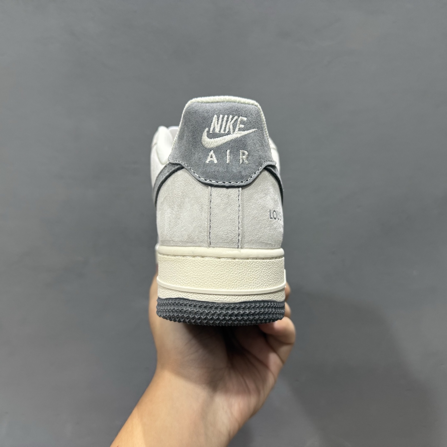Nike Air Force 1'07 Low LV联名 双拼灰涂鸦 空军一号低帮休闲板鞋 CX5050-Y07