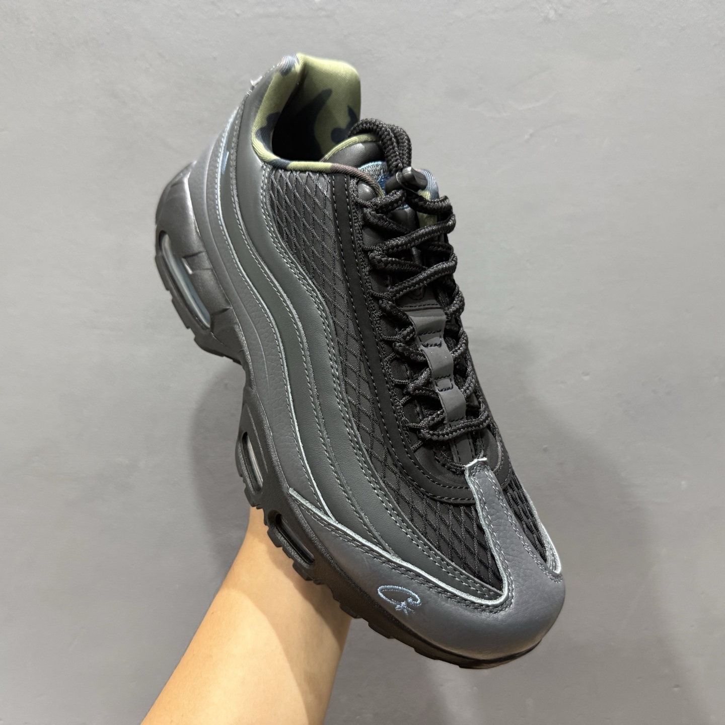 口碑神作 Corteiz x Nike Air Max 95 ”Pink Beam”黑粉 FB2709-001