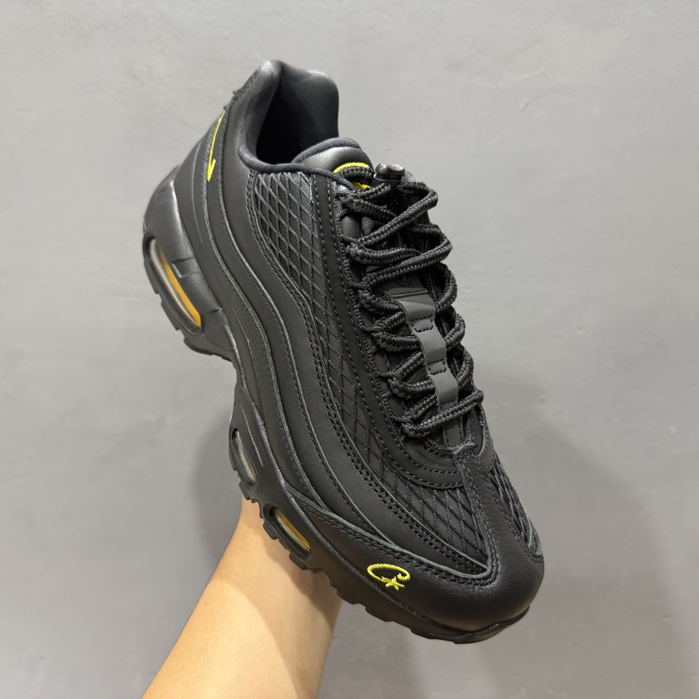 口碑神作 Corteiz x Nike Air Max 95 ”Pink Beam”黑粉 FB2709-003