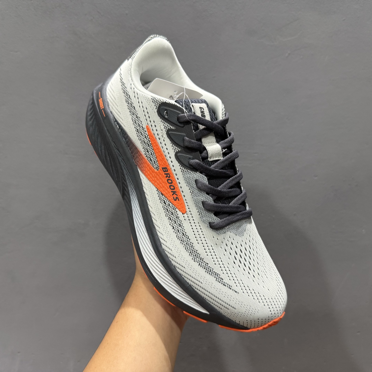 外贸热款专供 Brooks 布鲁克斯 Ghost 17 网面运动鞋 1104421D048-101