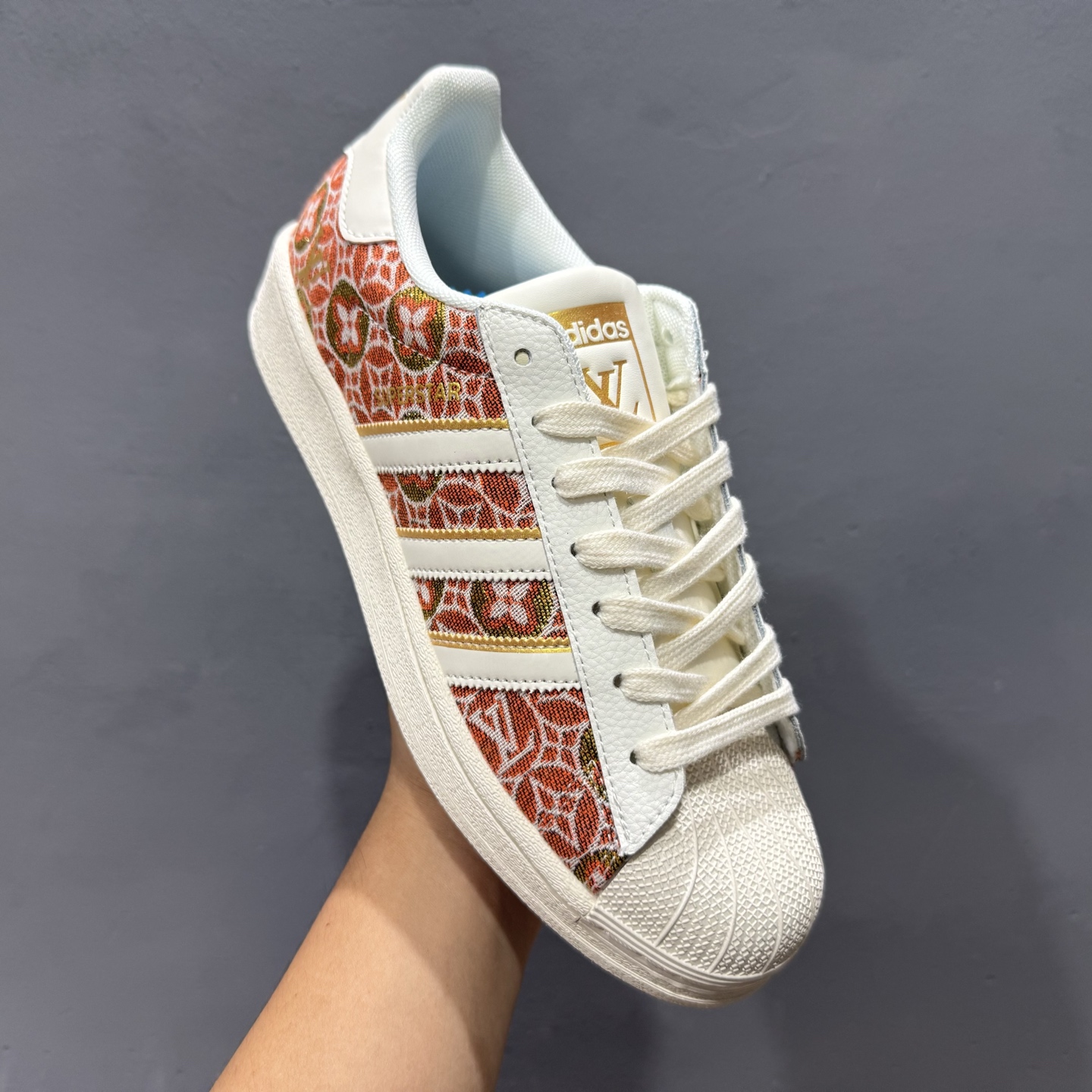 Adidas Originals Superstar 阿迪达斯 三叶草 贝壳头’DIY’系列低帮经典百搭休闲运动板鞋 BZ9860