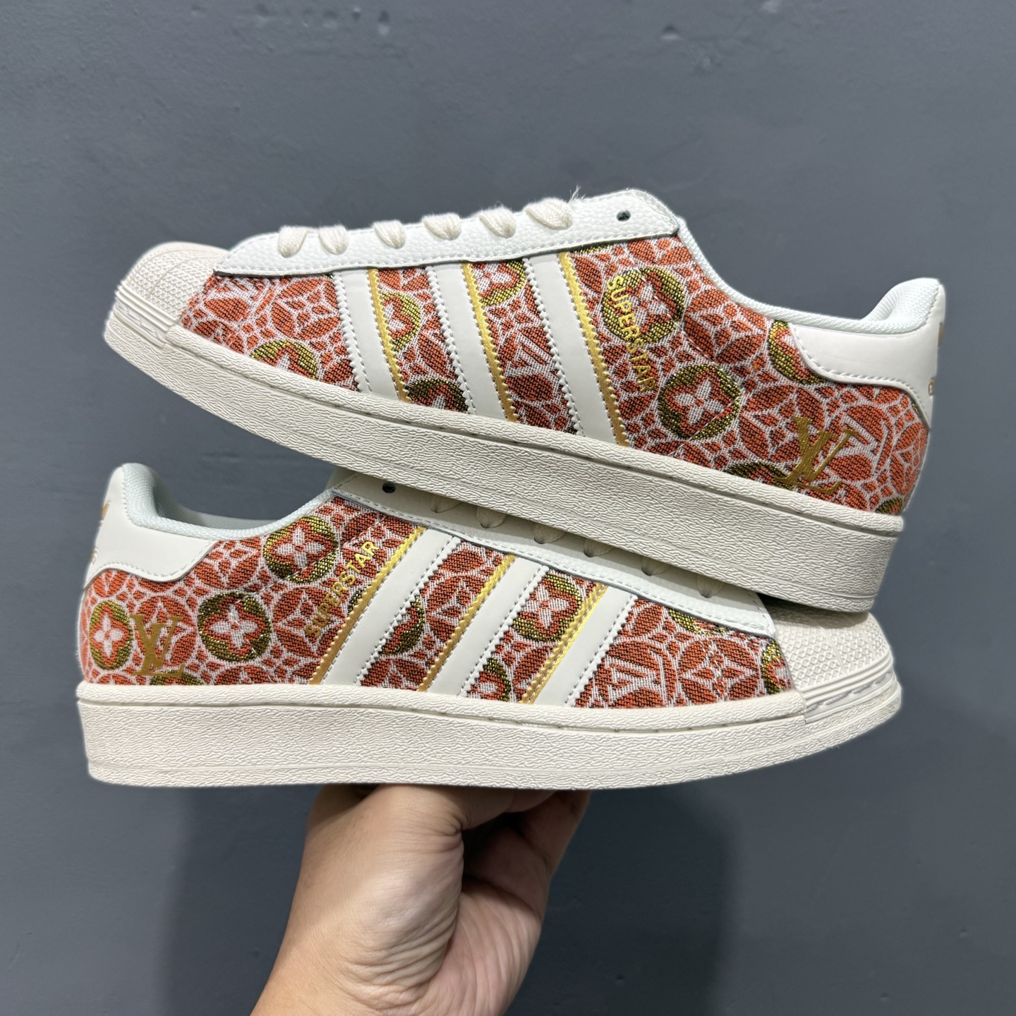 Adidas Originals Superstar 阿迪达斯 三叶草 贝壳头’DIY’系列低帮经典百搭休闲运动板鞋 BZ9860