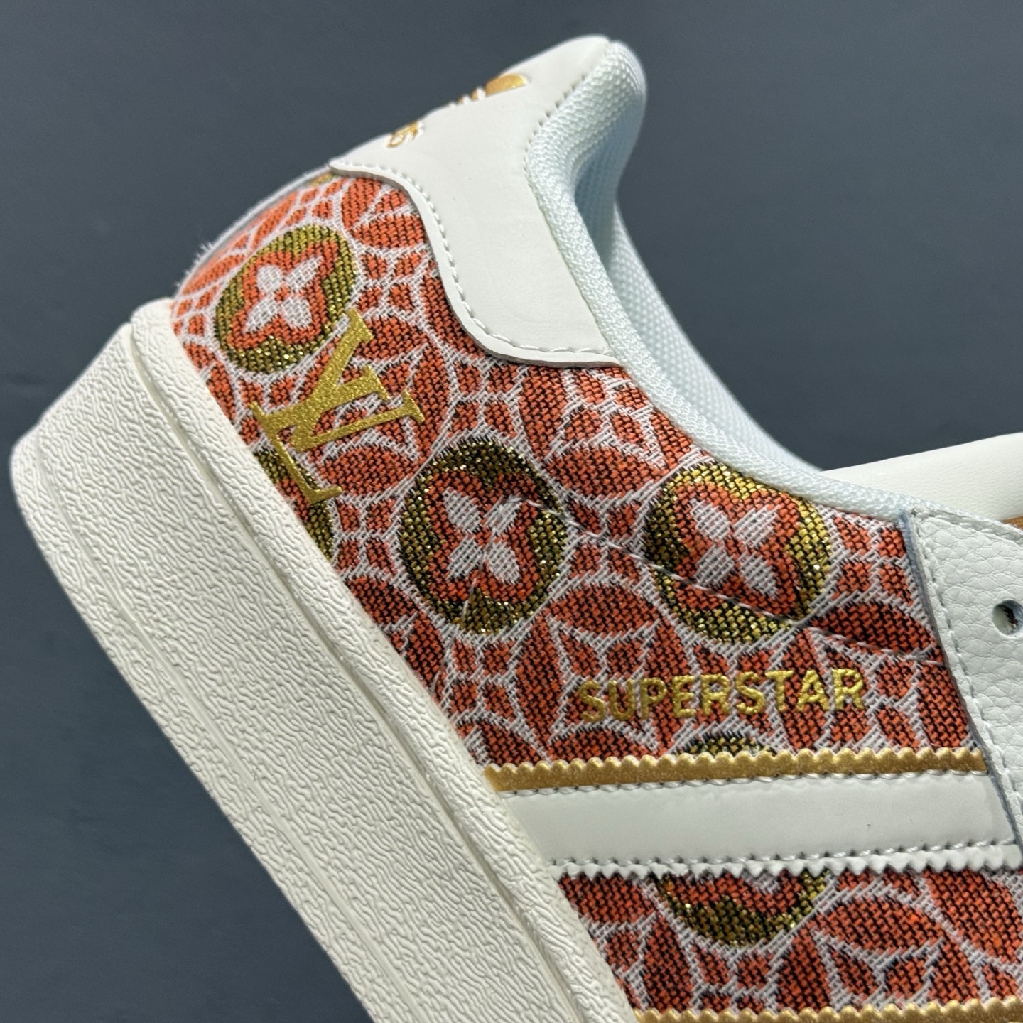 Adidas Originals Superstar 阿迪达斯 三叶草 贝壳头’DIY’系列低帮经典百搭休闲运动板鞋 BZ9860