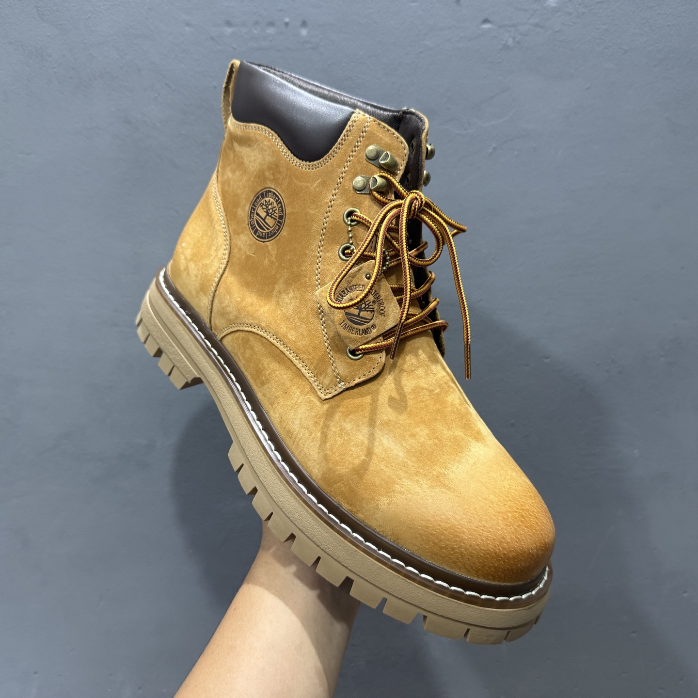 新货#Timberland添柏岚/天伯伦户外高帮休闲大黄靴系列
