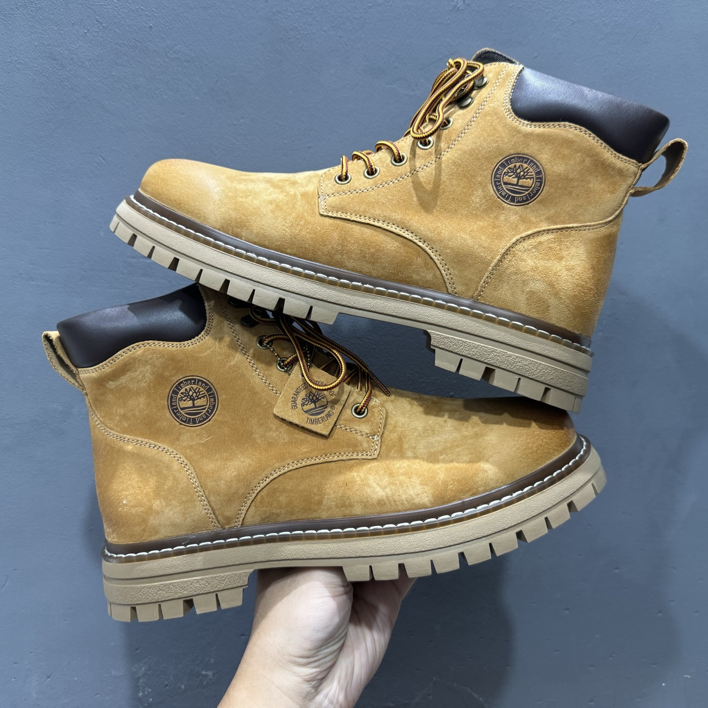 新货#Timberland添柏岚/天伯伦户外高帮休闲大黄靴系列