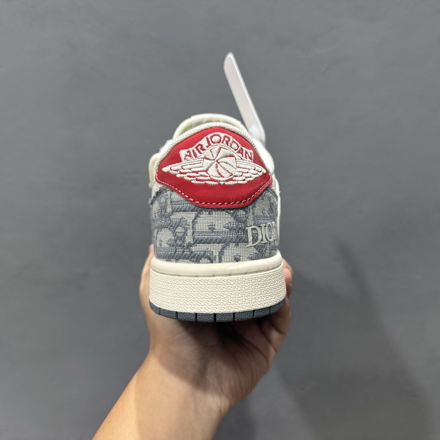 Travis Scott x Fragment Design x Jordan Air Jordan 1 Low OG SP 迪奥联名-米灰牛仔布红标” HT5088-602