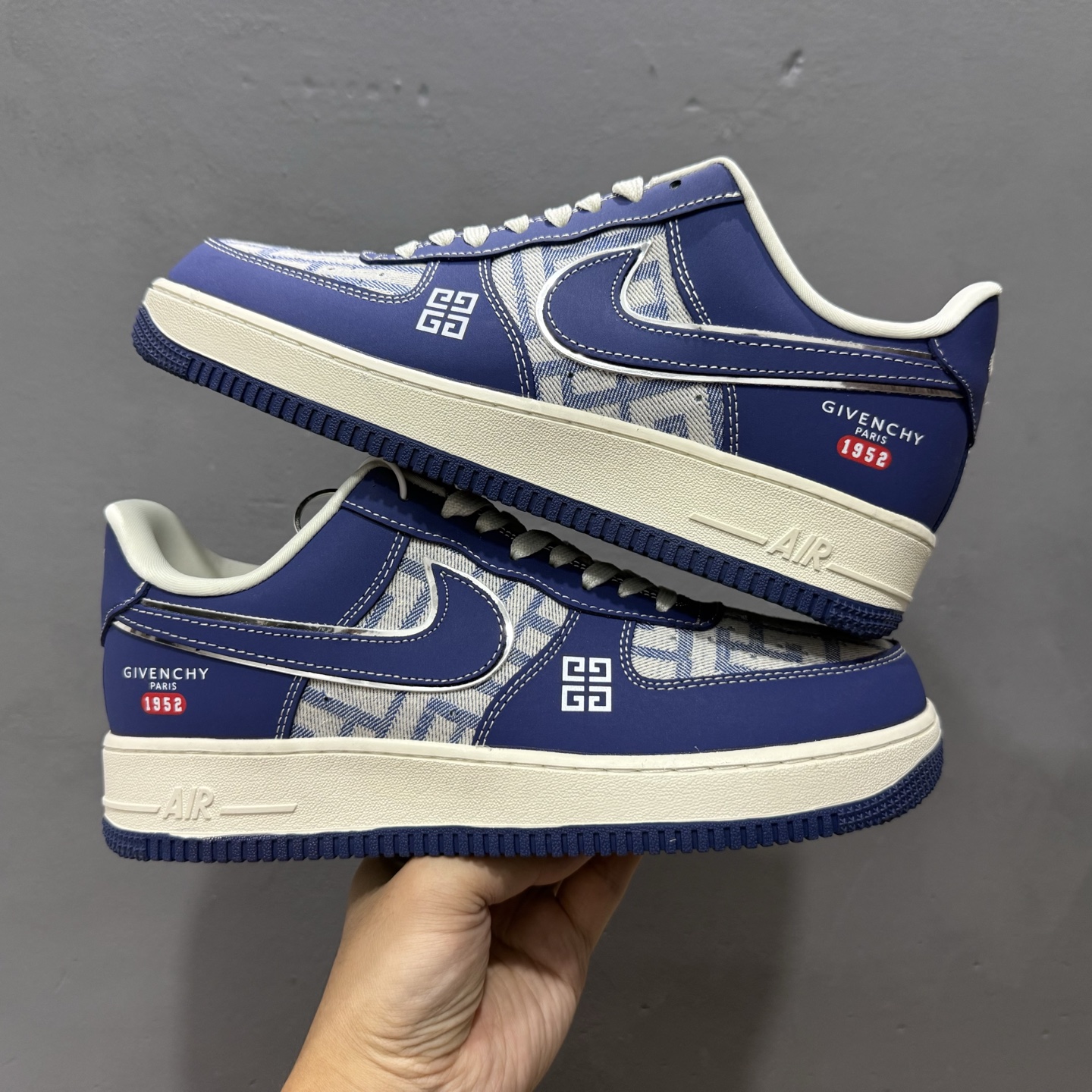 Givenchy x NIke Air Force 1 深海幽蓝 DK0188-087