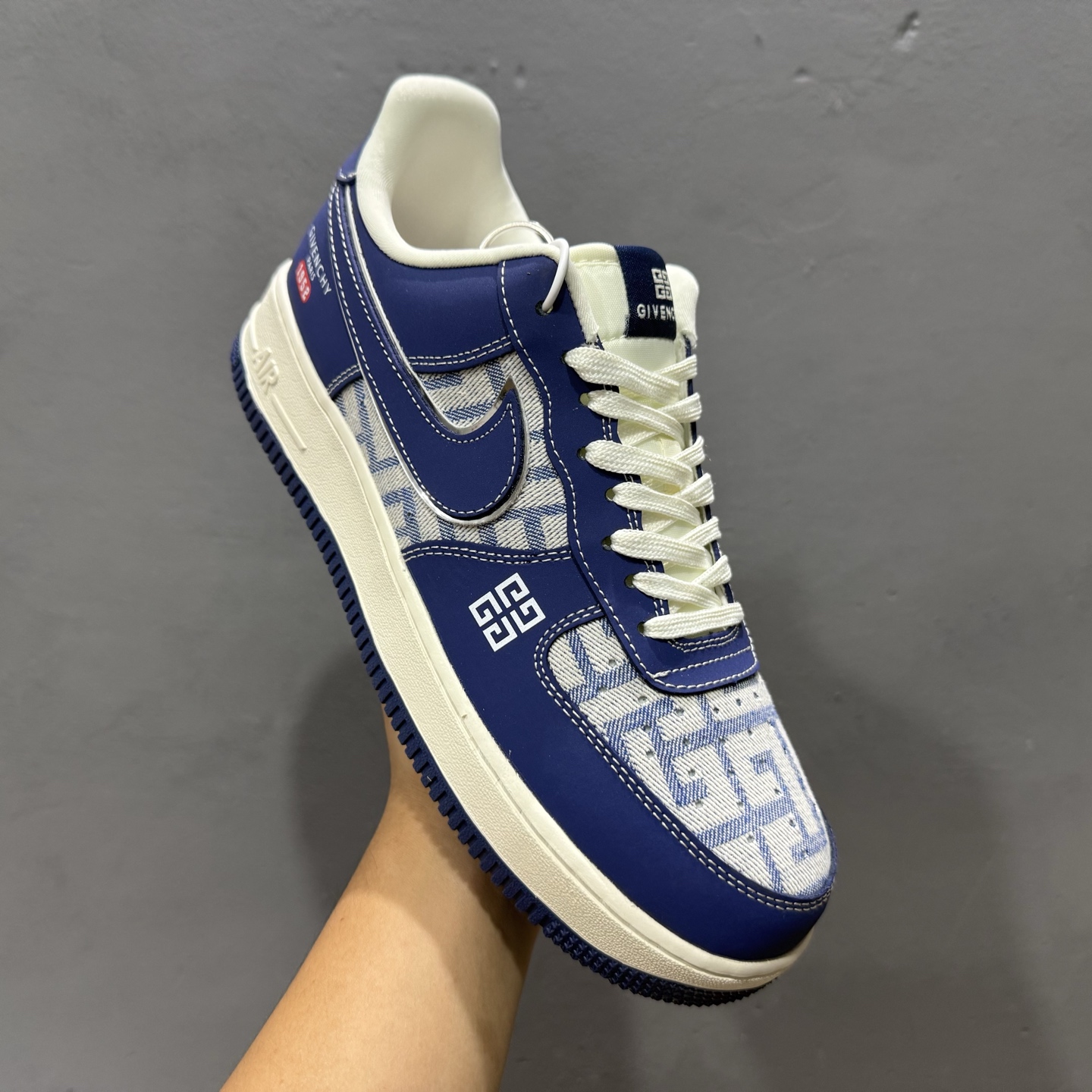 Givenchy x NIke Air Force 1 深海幽蓝 DK0188-087