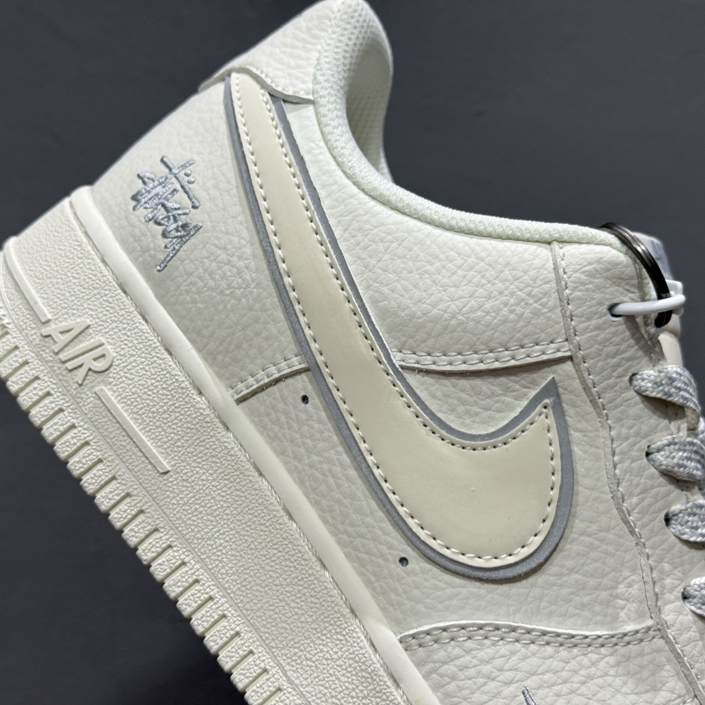 Nike Air Force 1'07 Low 斯图西联名 百搭米色 空军一号低帮休闲板鞋 CS5288-034