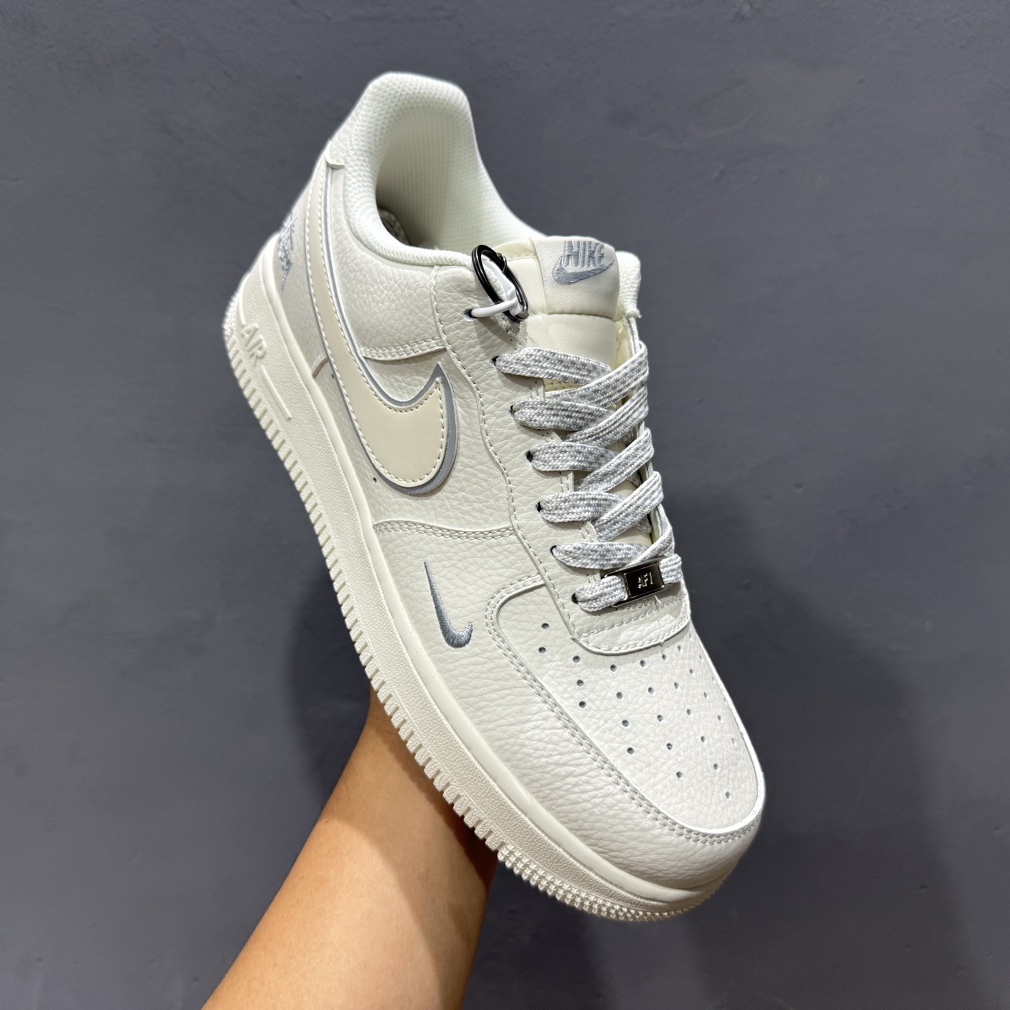 Nike Air Force 1'07 Low 斯图西联名 百搭米色 空军一号低帮休闲板鞋 CS5288-034