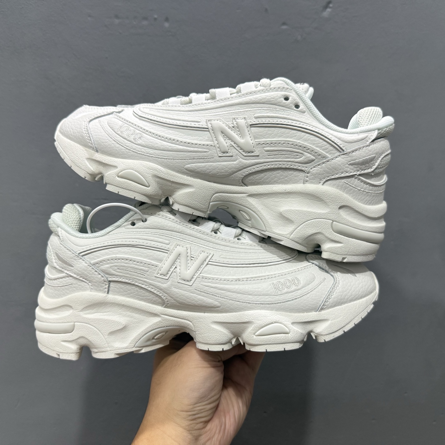 大厂出品 New Balance NB 1000 Reflection Sea Salt 白色 M1000BW