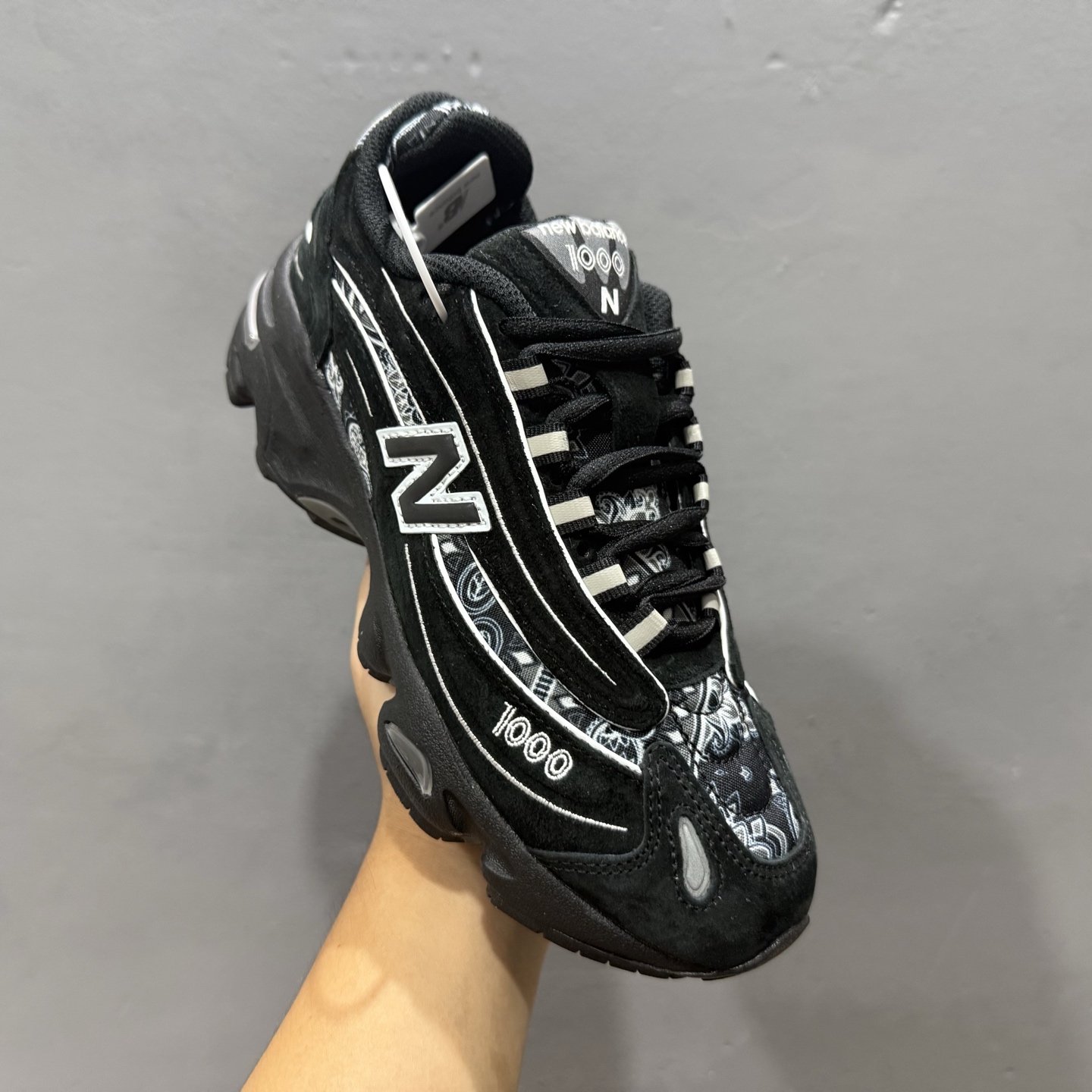 纯原 New Balance 1000系列 复古老爹风低帮休闲运动跑步鞋 M1000AP