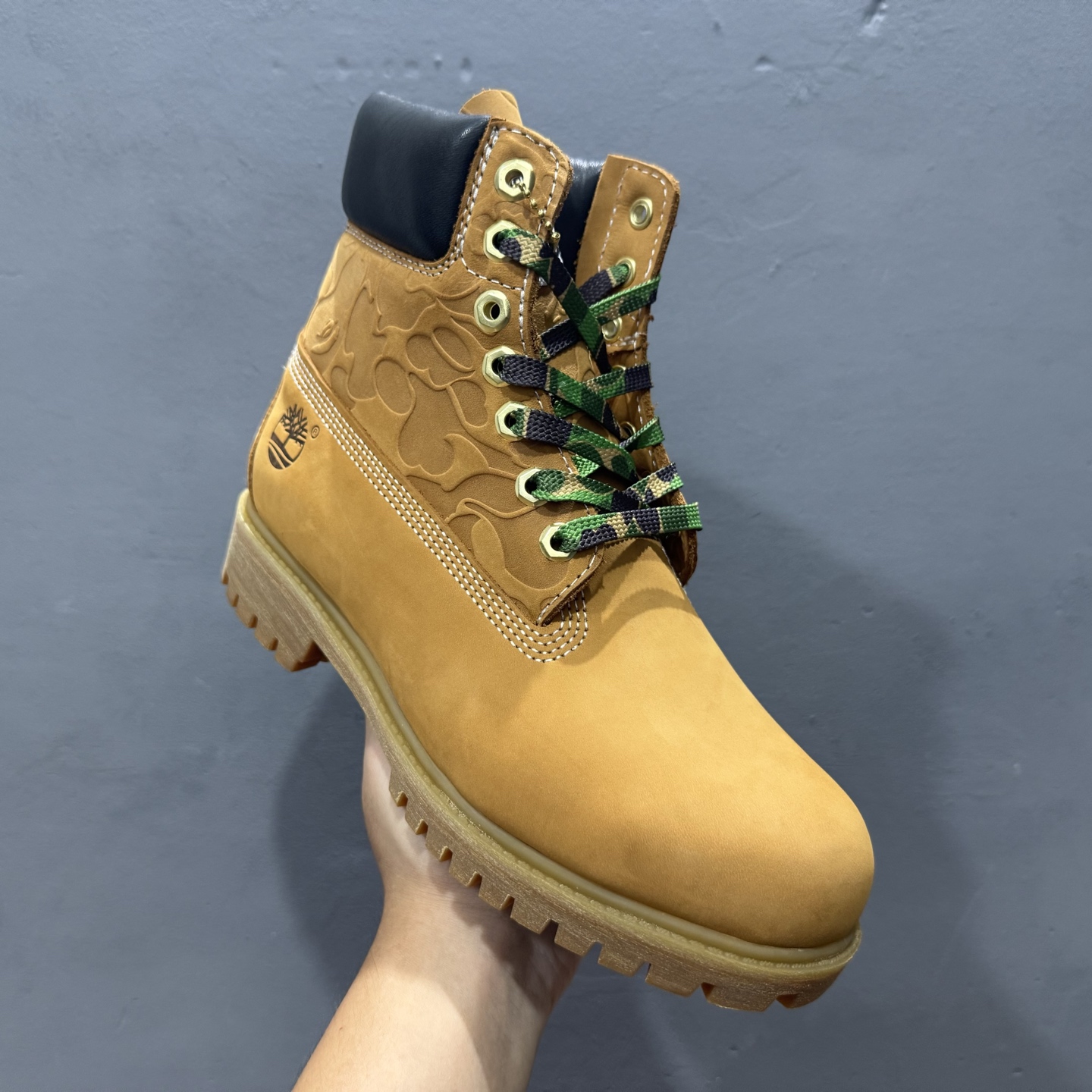新货#原装渠道 联名 Timberland x Bape x Undefeated 添柏岚/天伯伦 猿人头 不败 三方联名限量款