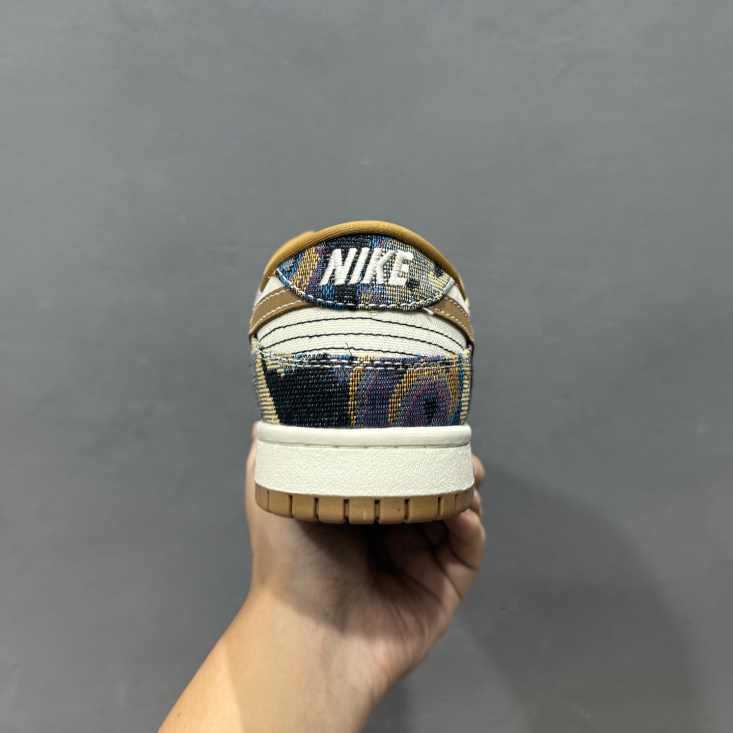 SC版Nike SB Dunk Low 复古织布小熊 高端定制 低帮休闲板鞋 SC0601-459