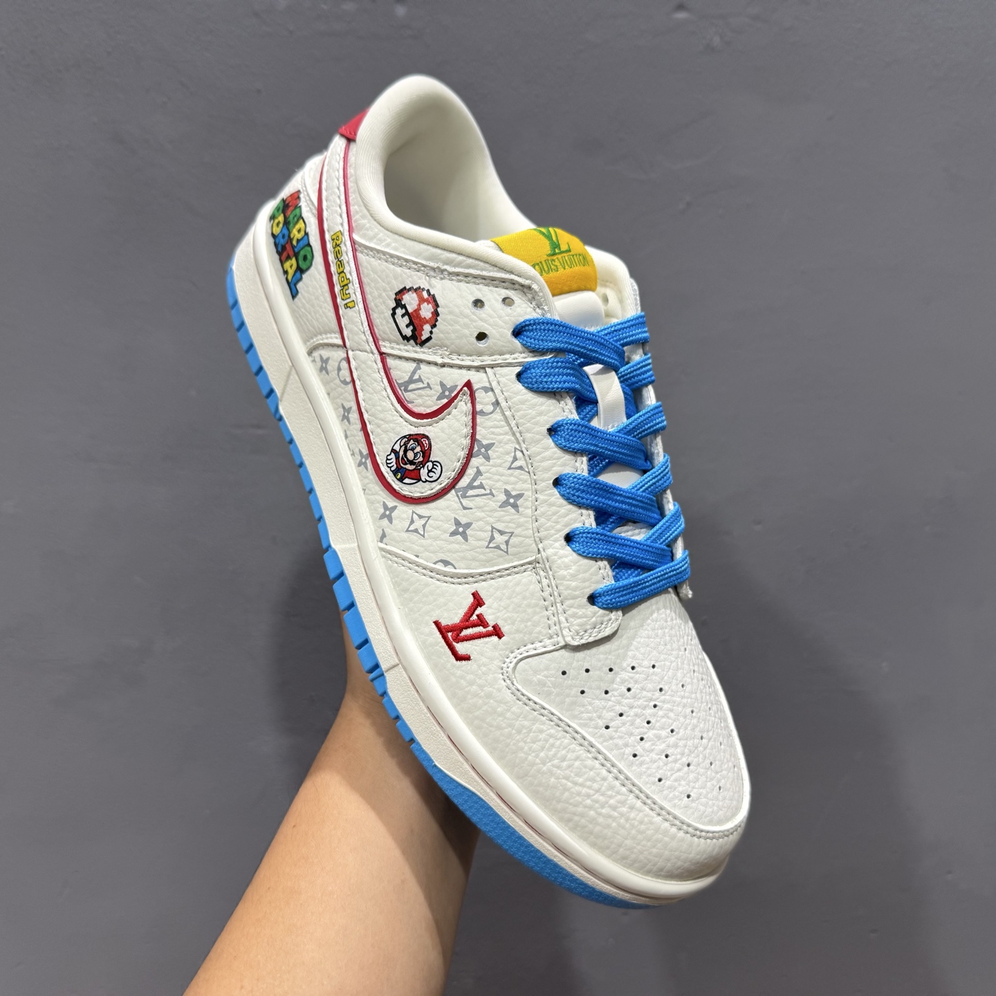 Nike SB Dunk Low 马里奥 三方联名 高端定制 低帮休闲板鞋 SC0601-472