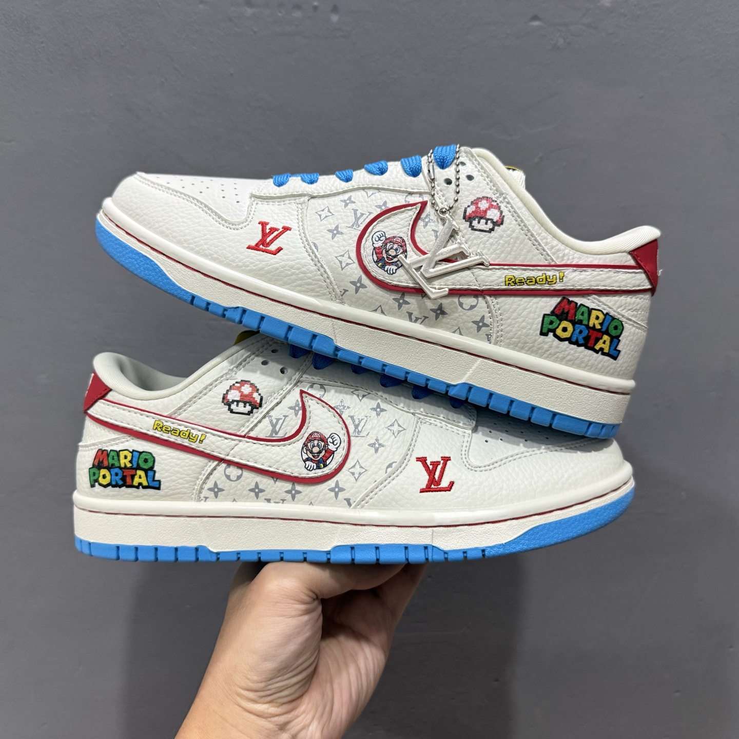 Nike SB Dunk Low 马里奥 三方联名 高端定制 低帮休闲板鞋 SC0601-472