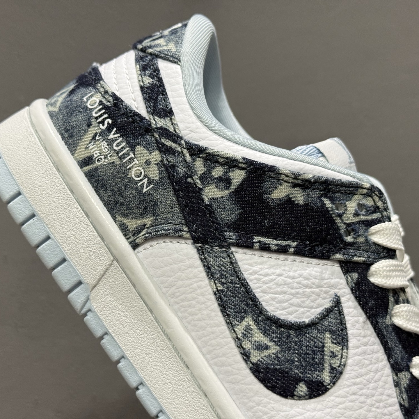 Nike SB Dunk Low LV联名 扎染牛仔 周年高端定制 低帮休闲板鞋 SC0601-475