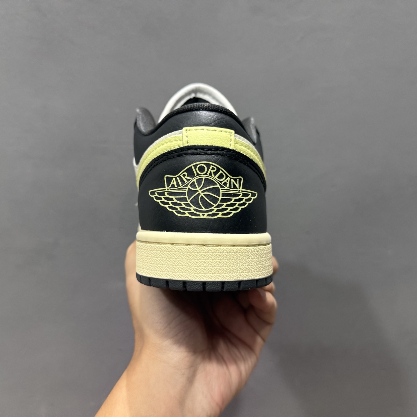 原装裸鞋级 市面最高工艺产物 Air Jordan 1 Low黑绿撞色 HQ3009-003