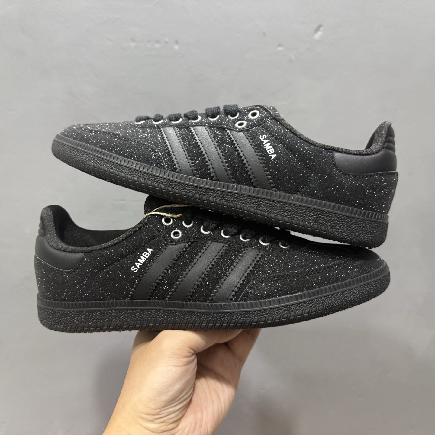 adidas originals Samba Shiny Pack 黑色 KI6265