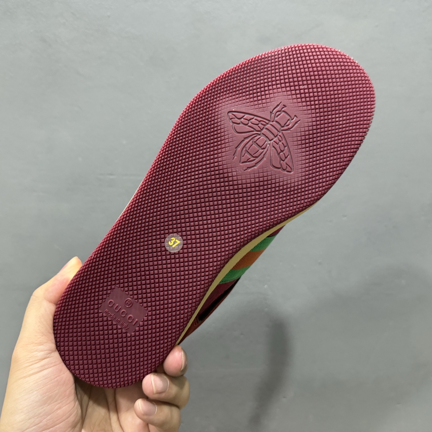 Gucci 古驰 Screener 运动休闲时装奢侈品系列 GG珐琅扣 擦脏做旧小脏鞋