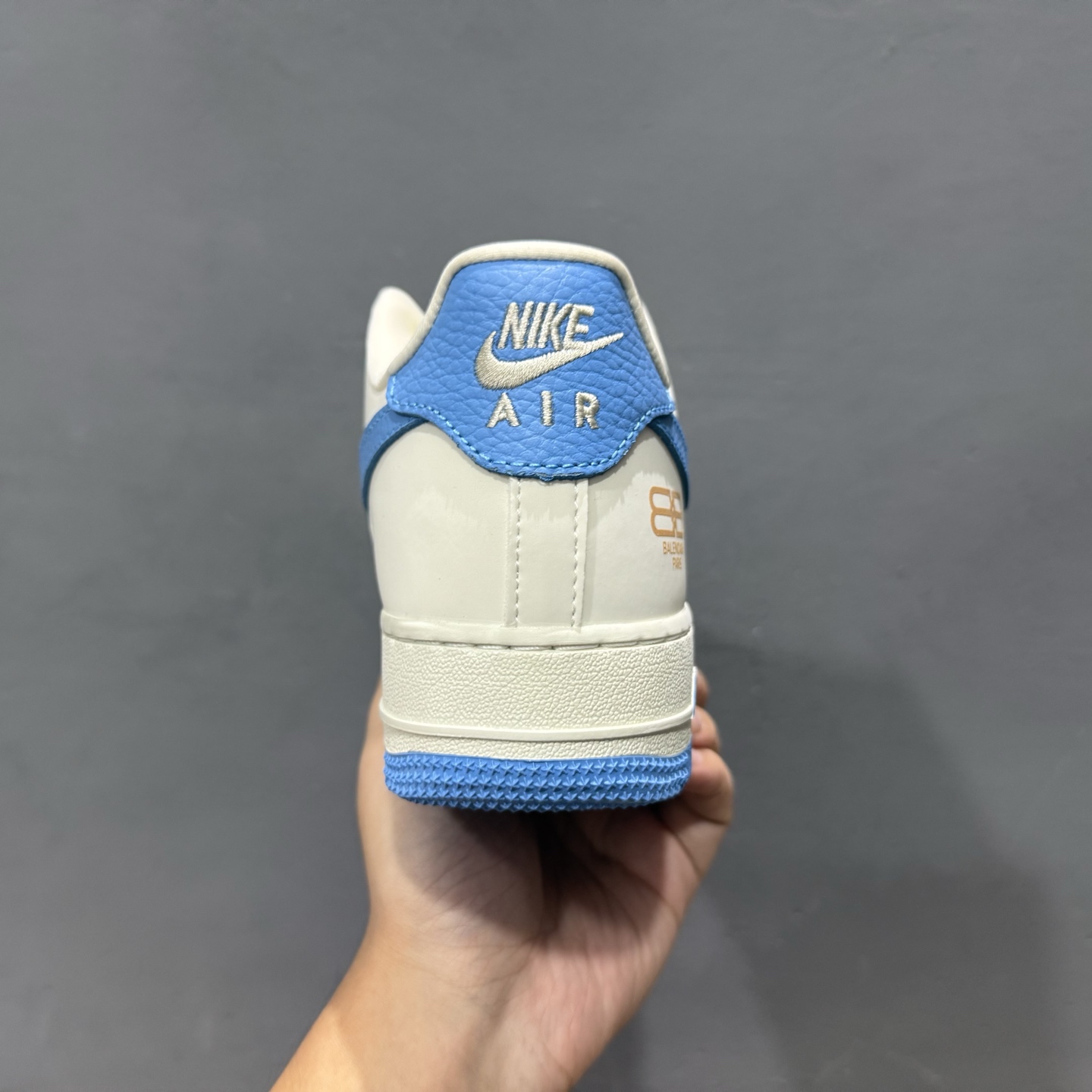 Balenciaga x NIke Air Force 1 白蓝金 YF9511-803