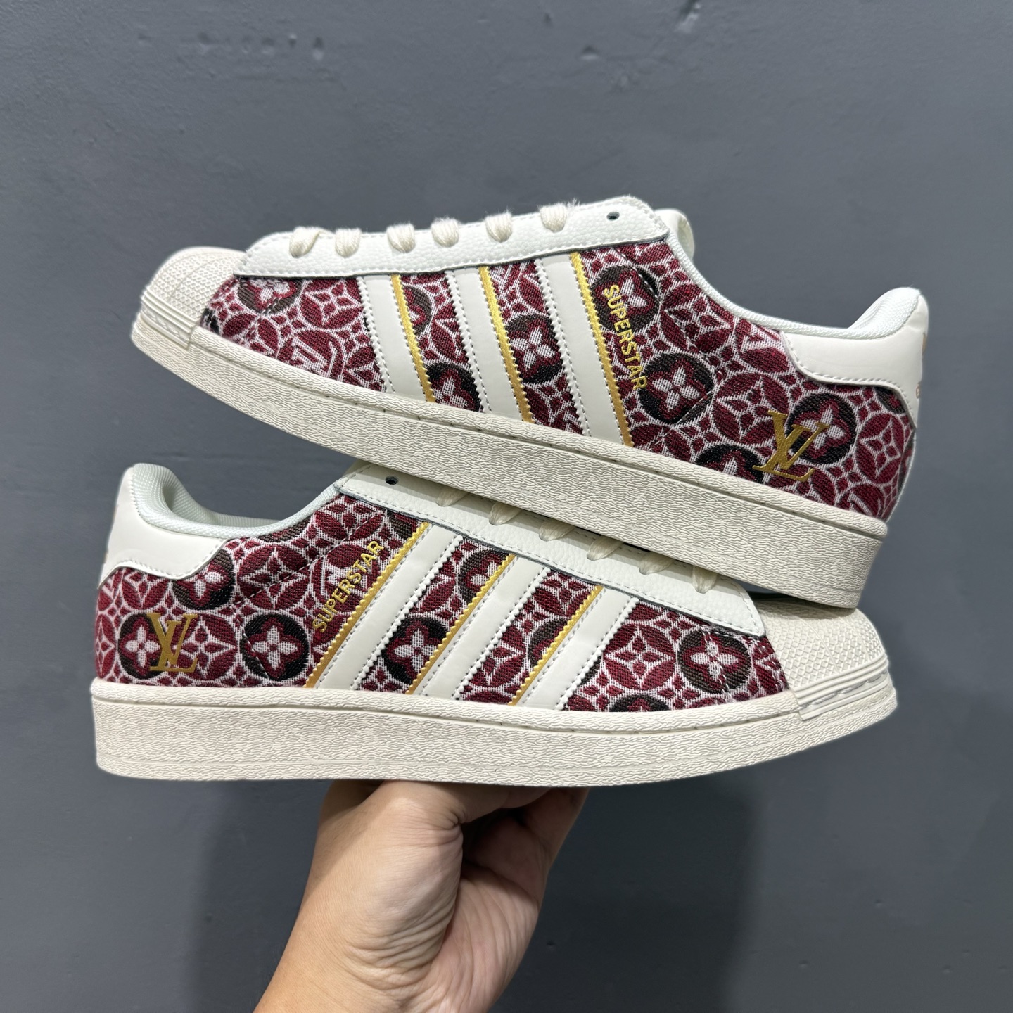 Adidas Originals Superstar 阿迪达斯 三叶草 贝壳头’DIY’系列低帮经典百搭休闲运动板鞋 BZ9863