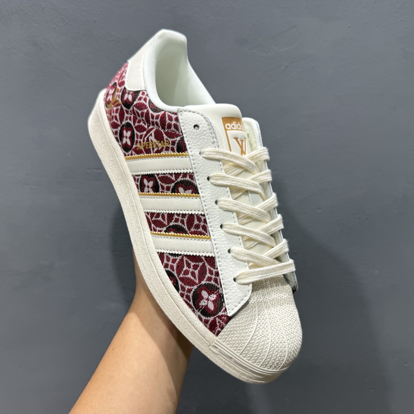 Adidas Originals Superstar 阿迪达斯 三叶草 贝壳头’DIY’系列低帮经典百搭休闲运动板鞋 BZ9863