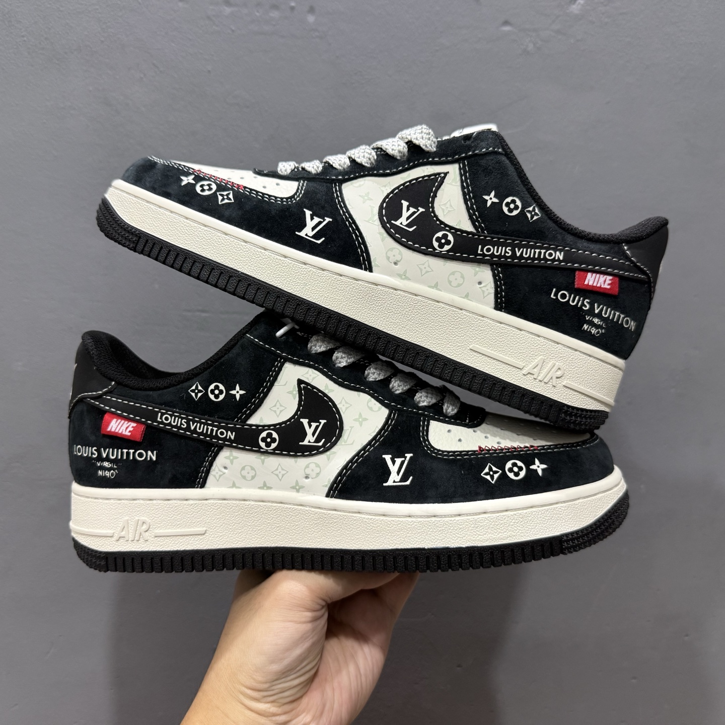 Nike Air Force 1'07 Low LV联名 织标 空军一号低帮休闲板鞋 CX5050-Y26