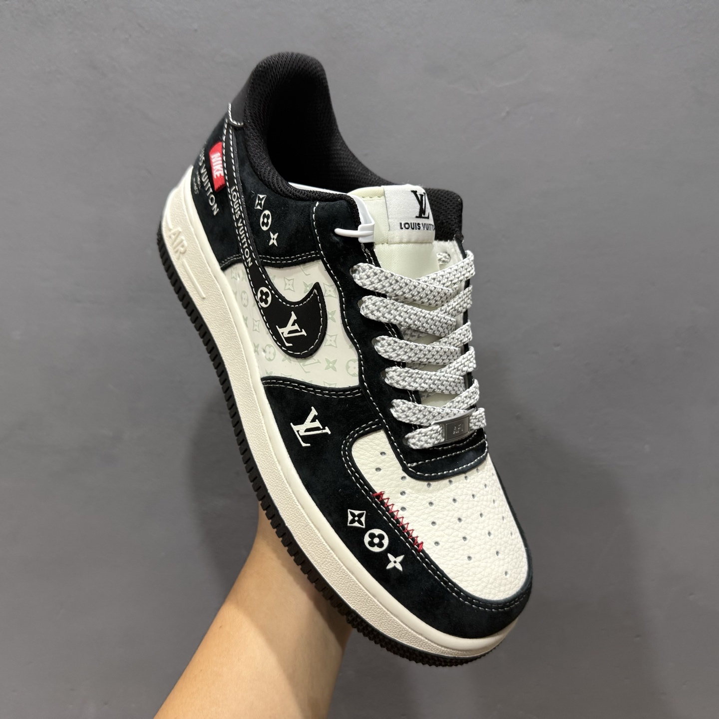 Nike Air Force 1'07 Low LV联名 织标 空军一号低帮休闲板鞋 CX5050-Y26