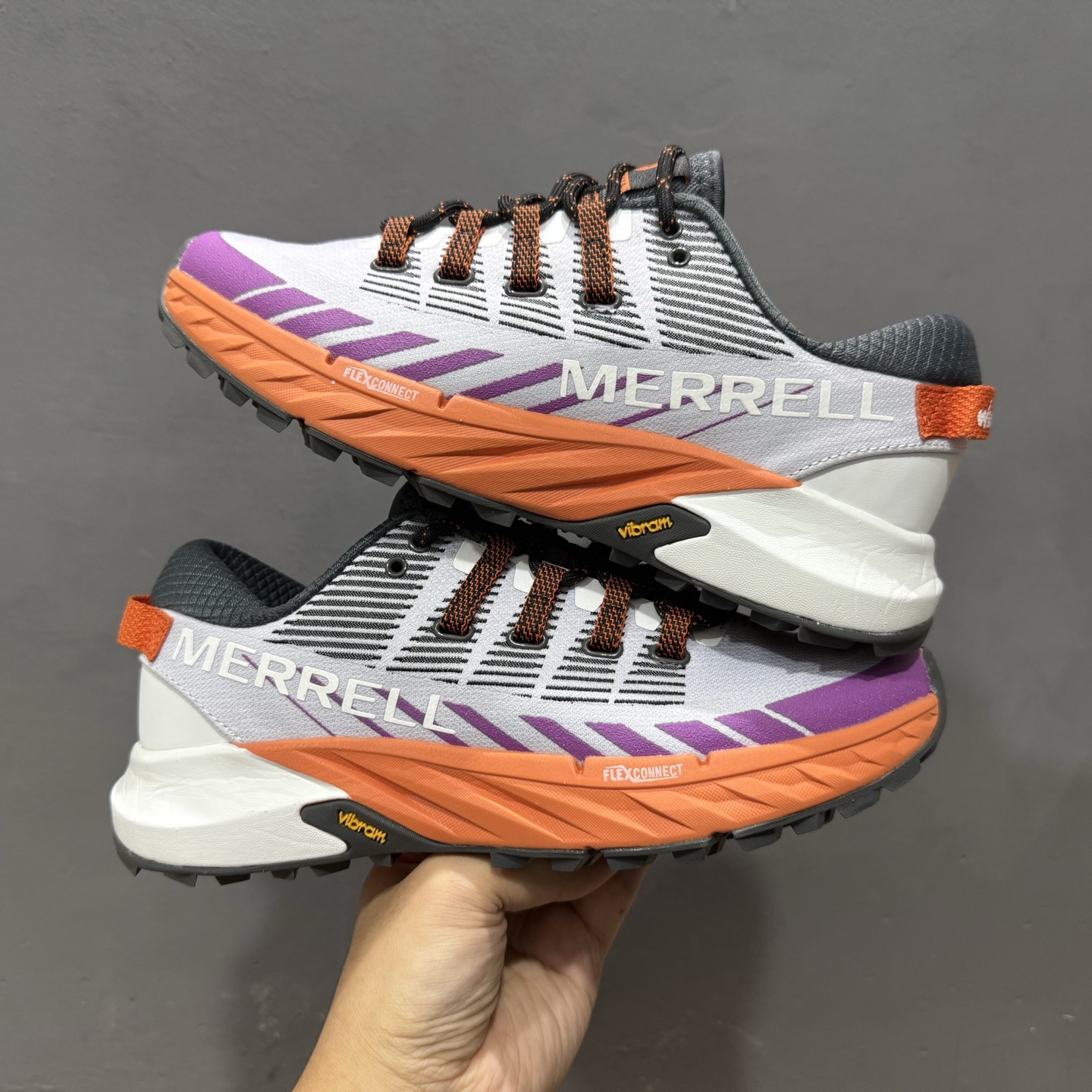 180 WILD THINGS × MERRELL迈乐 AGILITY PEAK 4 简约舒适蜂鸟户外 织物防滑耐磨透气 低帮 越野跑步鞋 ML135107 6201