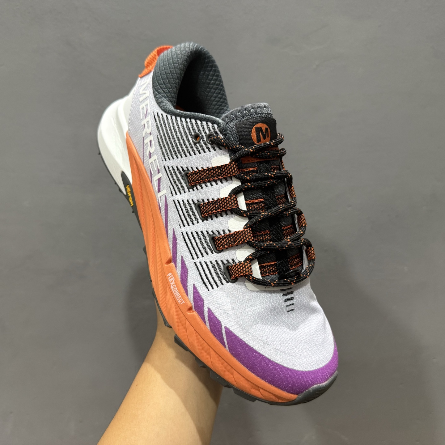 180 WILD THINGS × MERRELL迈乐 AGILITY PEAK 4 简约舒适蜂鸟户外 织物防滑耐磨透气 低帮 越野跑步鞋 ML135107 6201