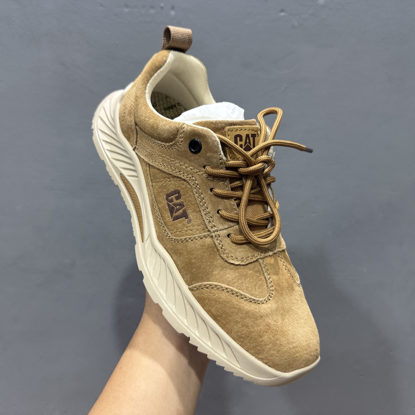 220 新货CAT/卡特 硬汉土机品牌 Tramp Hike Low 户外休闲低帮男鞋