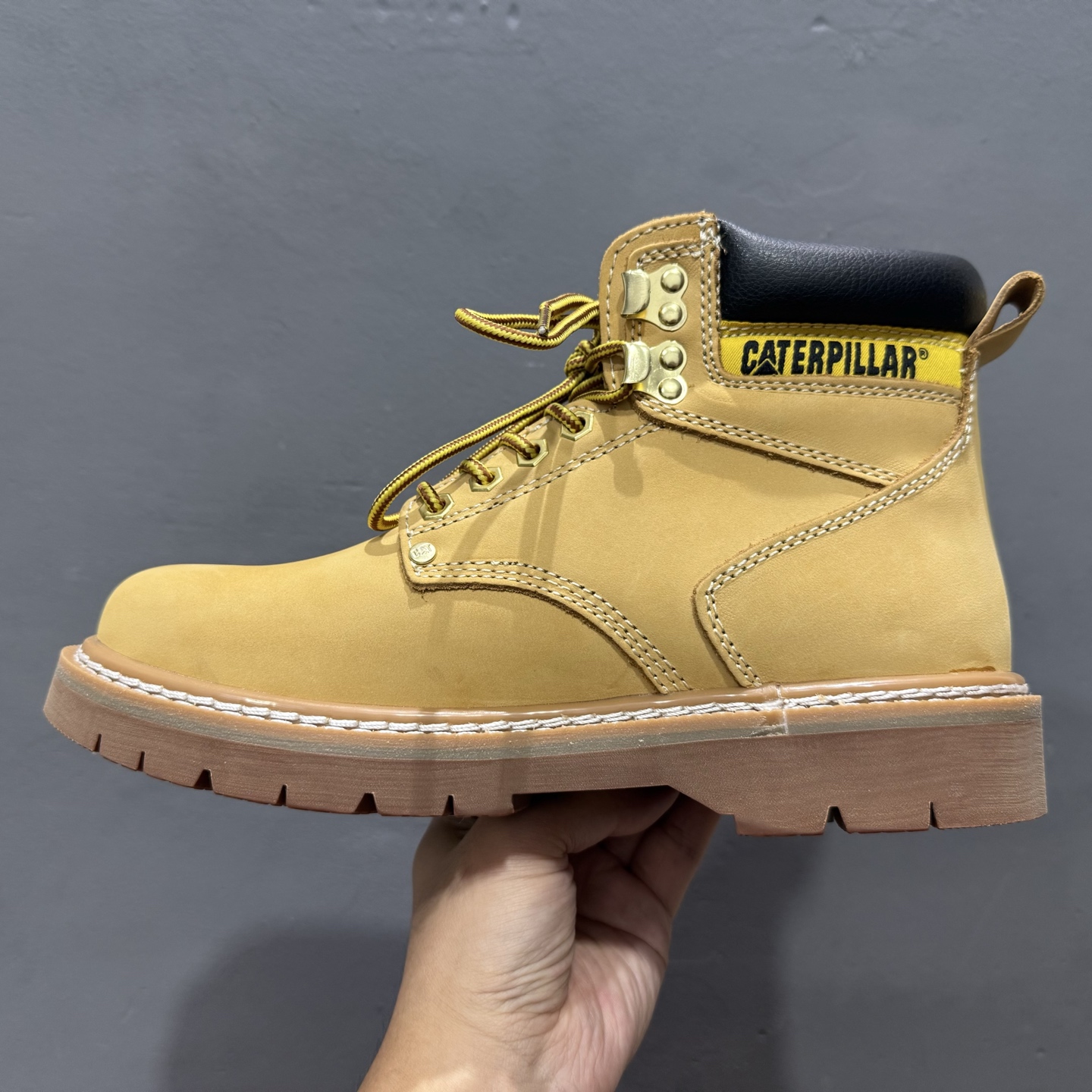 280 新货CAT 卡特经典百搭户外休闲工装靴水晶底系列