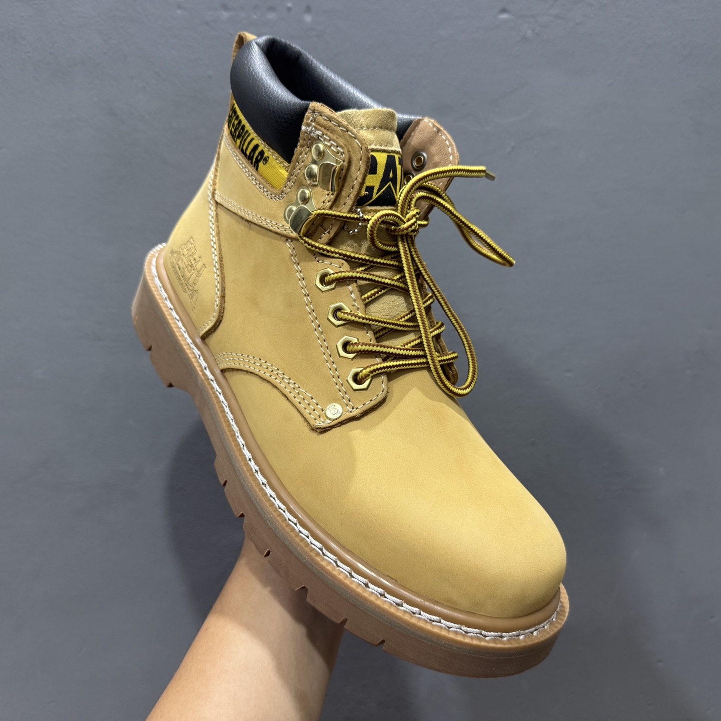 280 新货CAT 卡特经典百搭户外休闲工装靴水晶底系列