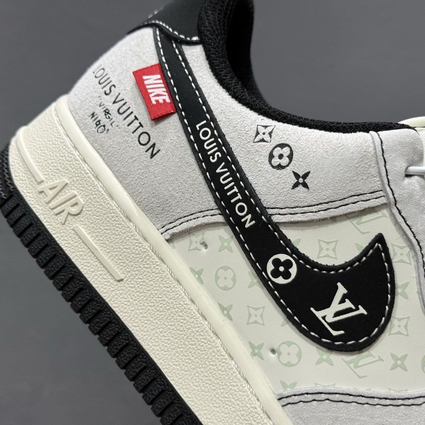 Nike Air Force 1'07 Low LV联名 黑勾织标 空军一号低帮休闲板鞋 CX5050-Y23