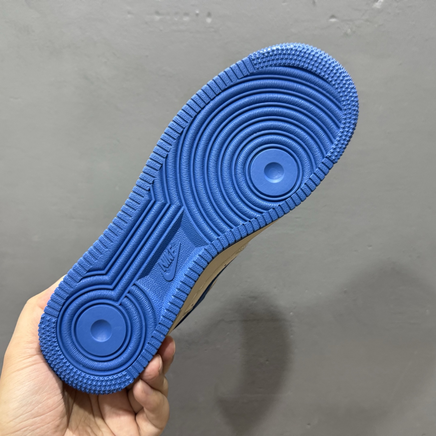 Louis Vuitton x Nike Air Force 1 网面拼接米蓝 QW5836-025