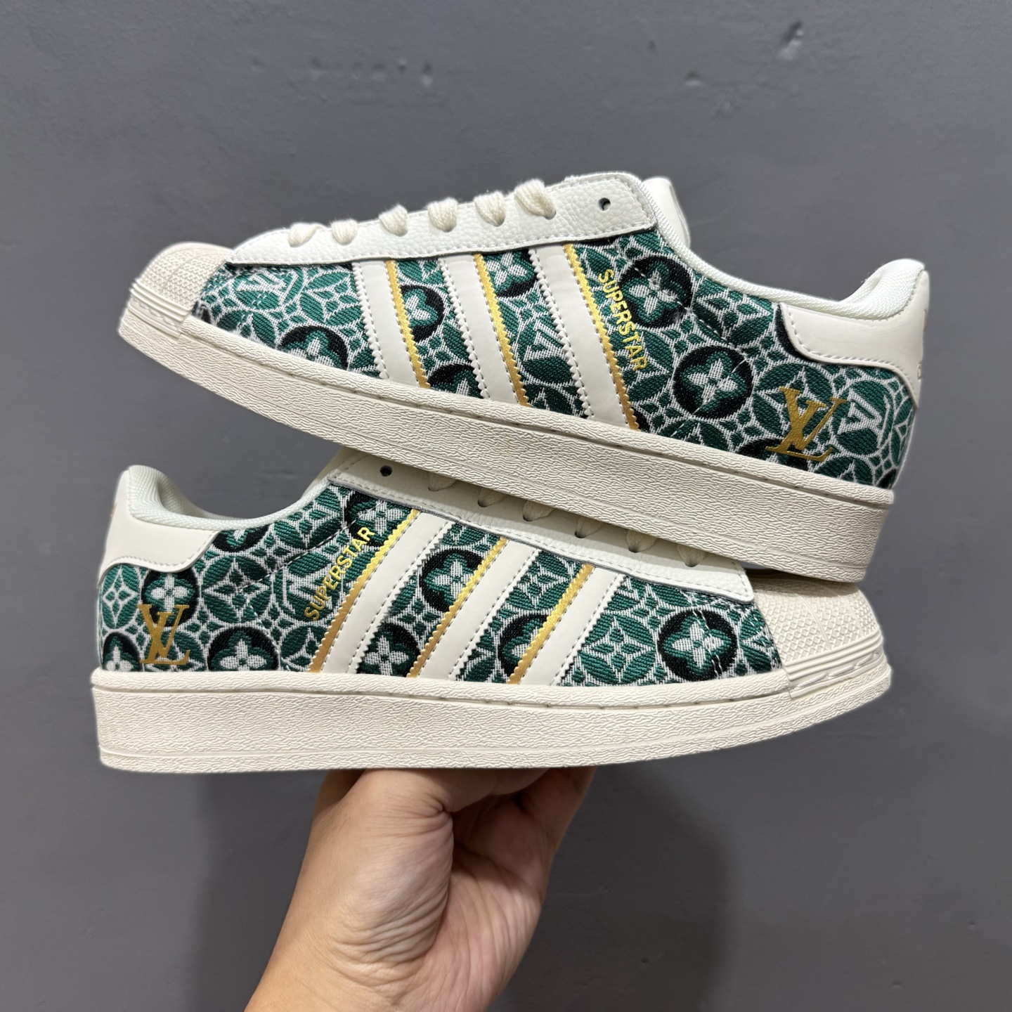 Adidas Originals Superstar 阿迪达斯 三叶草 贝壳头’DIY’系列低帮经典百搭休闲运动板鞋 BZ9866
