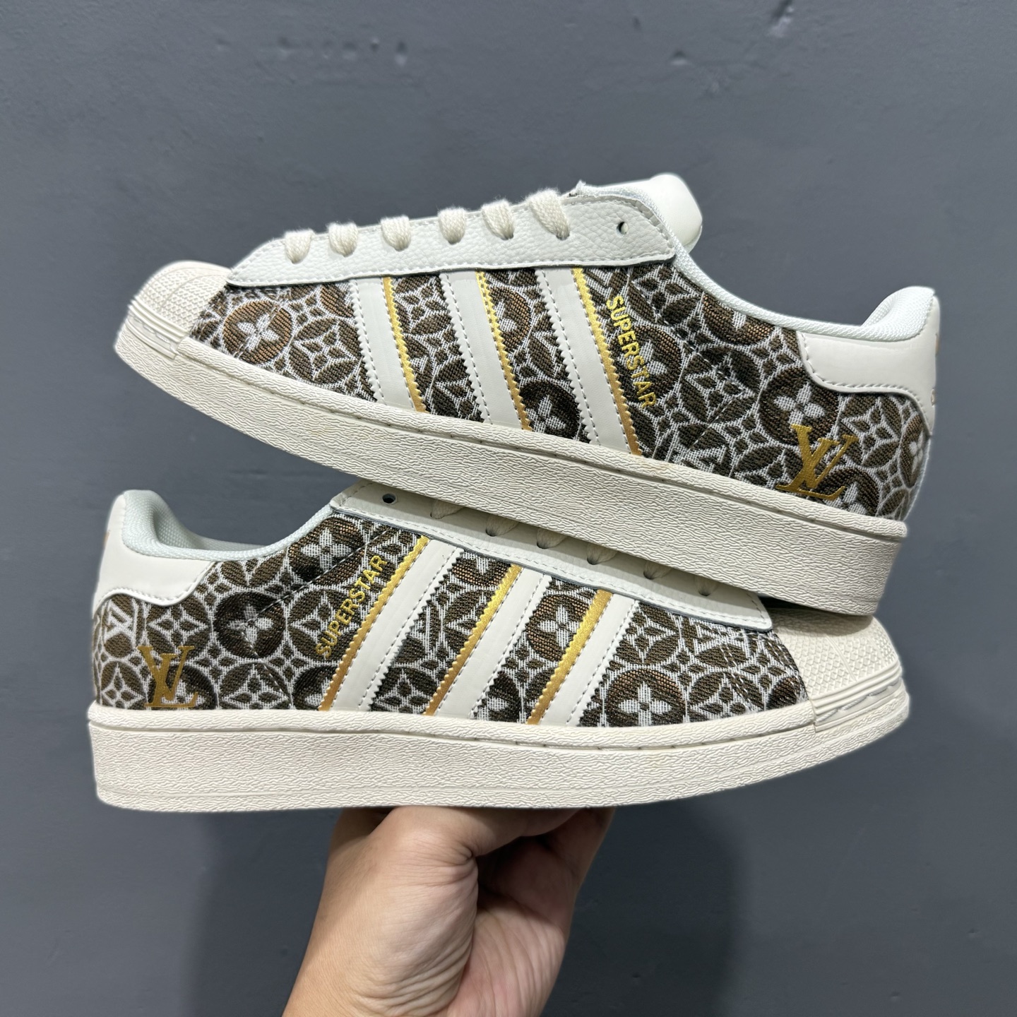 Adidas Originals Superstar 阿迪达斯 三叶草 贝壳头’DIY’系列低帮经典百搭休闲运动板鞋 BZ9865