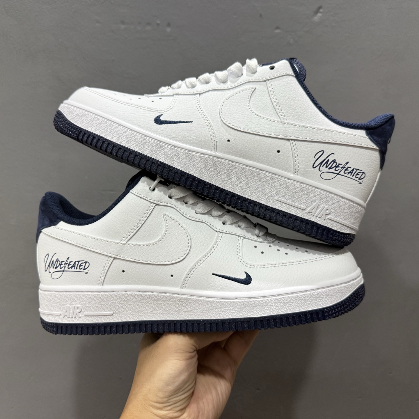Undefeated x Nike Air Force 1'07 Low 白蓝 空军一号低帮休闲板鞋 ZH0316-119