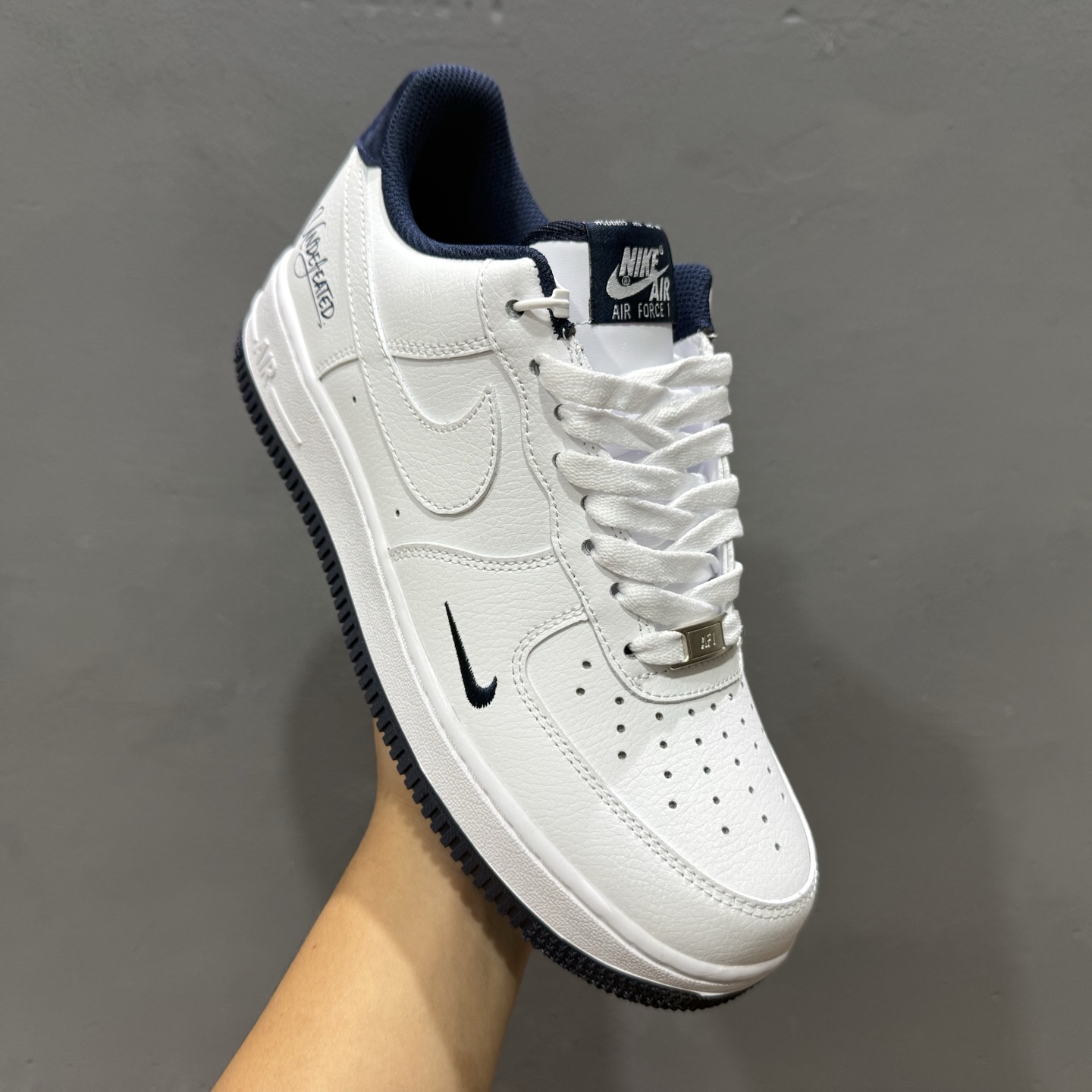 Undefeated x Nike Air Force 1'07 Low 白蓝 空军一号低帮休闲板鞋 ZH0316-119