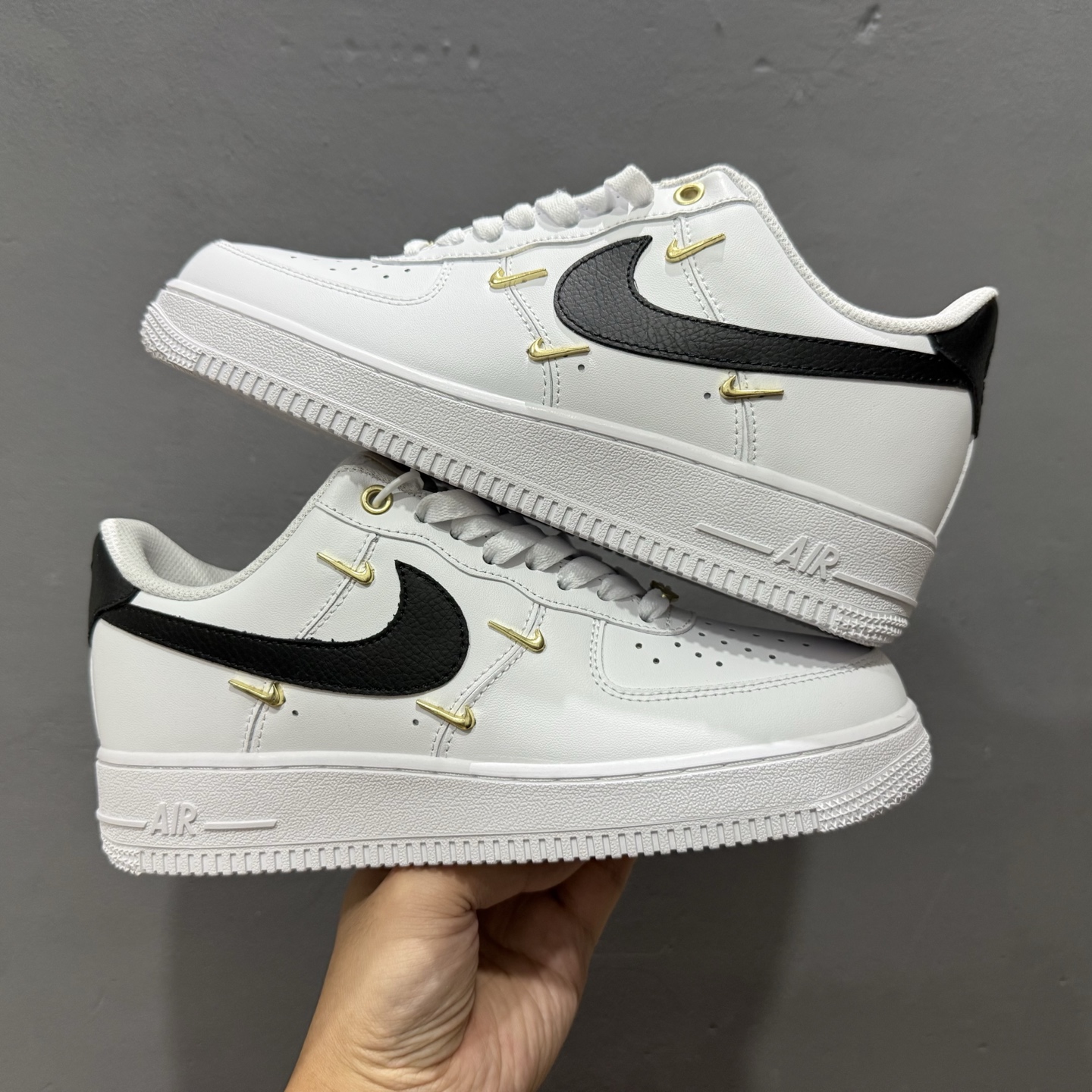 Nike Air Force 1 Low 白黑迷你勾 ZH0316-113