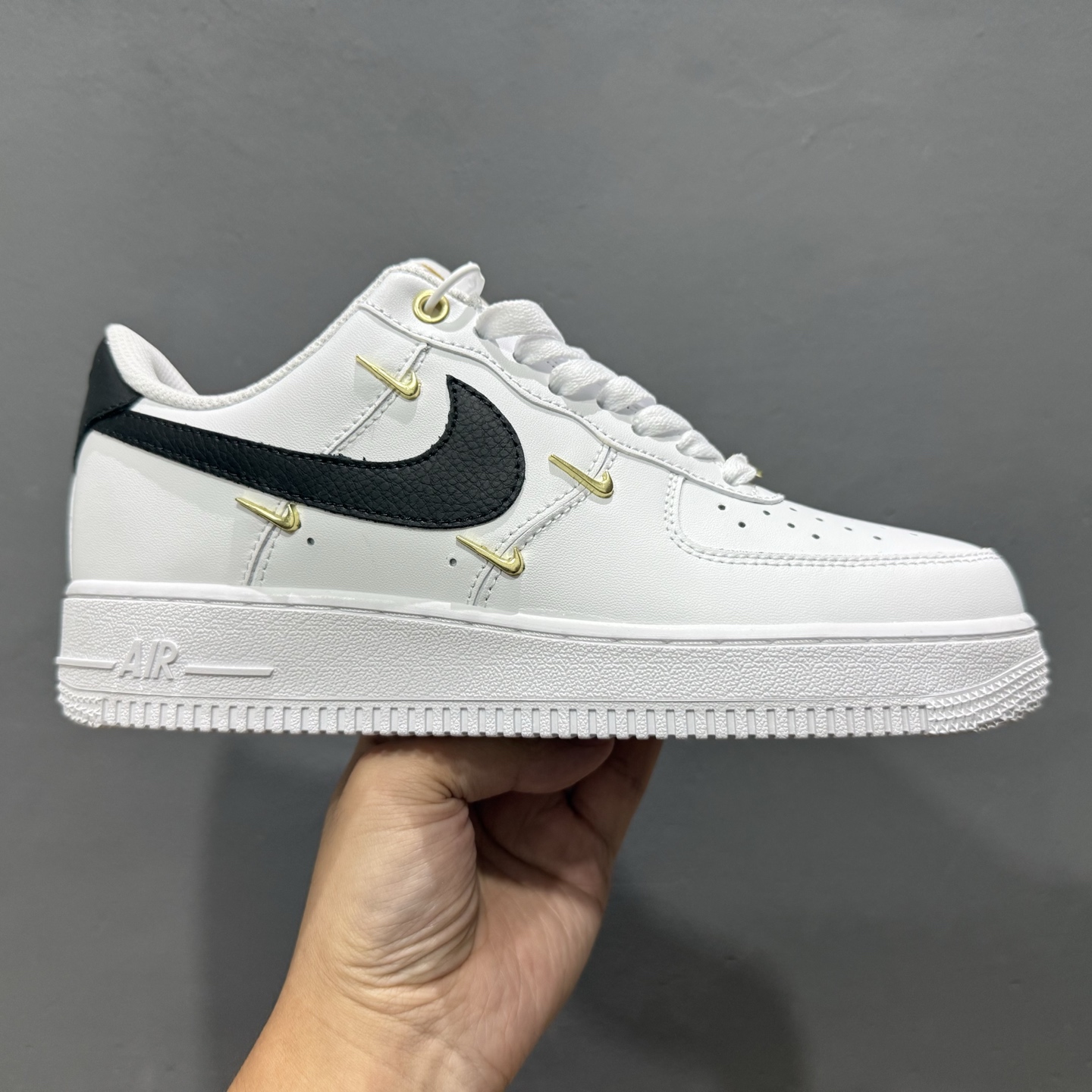 Nike Air Force 1 Low 白黑迷你勾 ZH0316-113