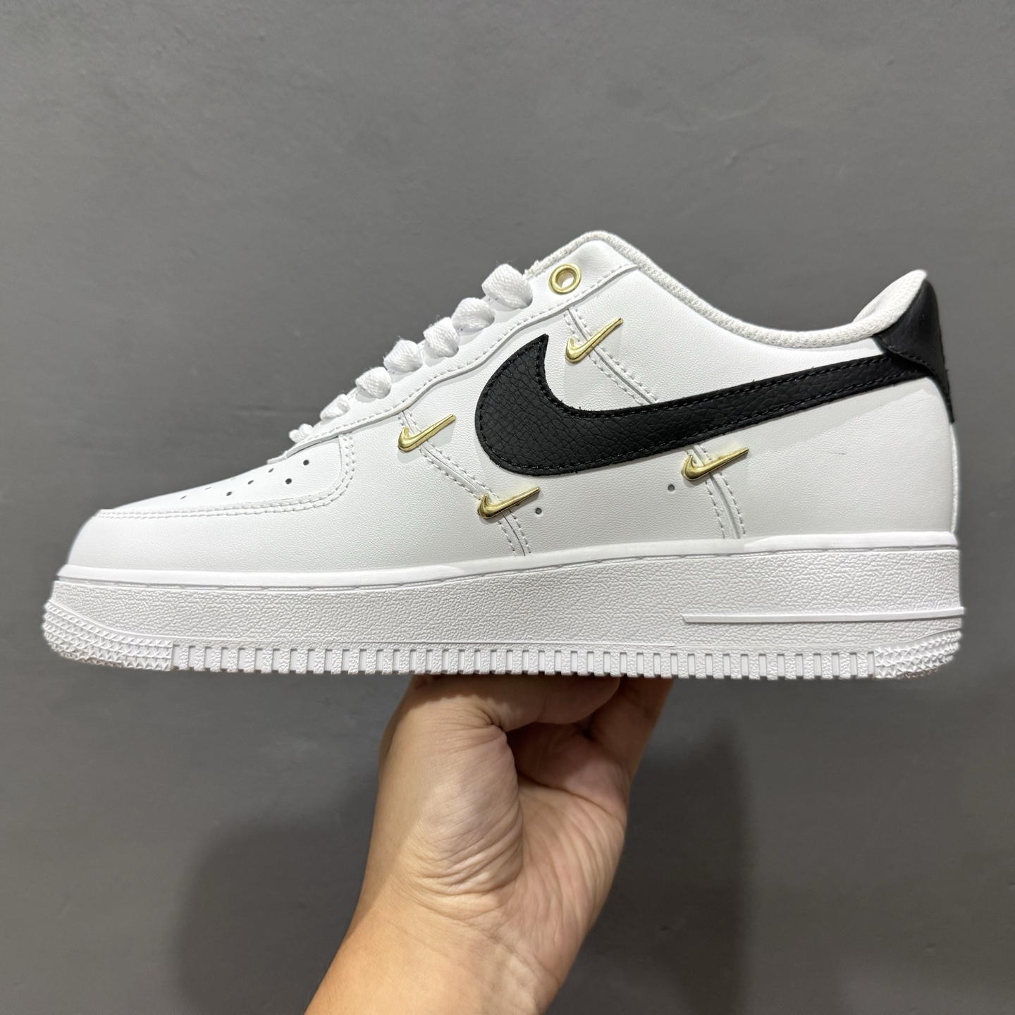 Nike Air Force 1 Low 白黑迷你勾 ZH0316-113