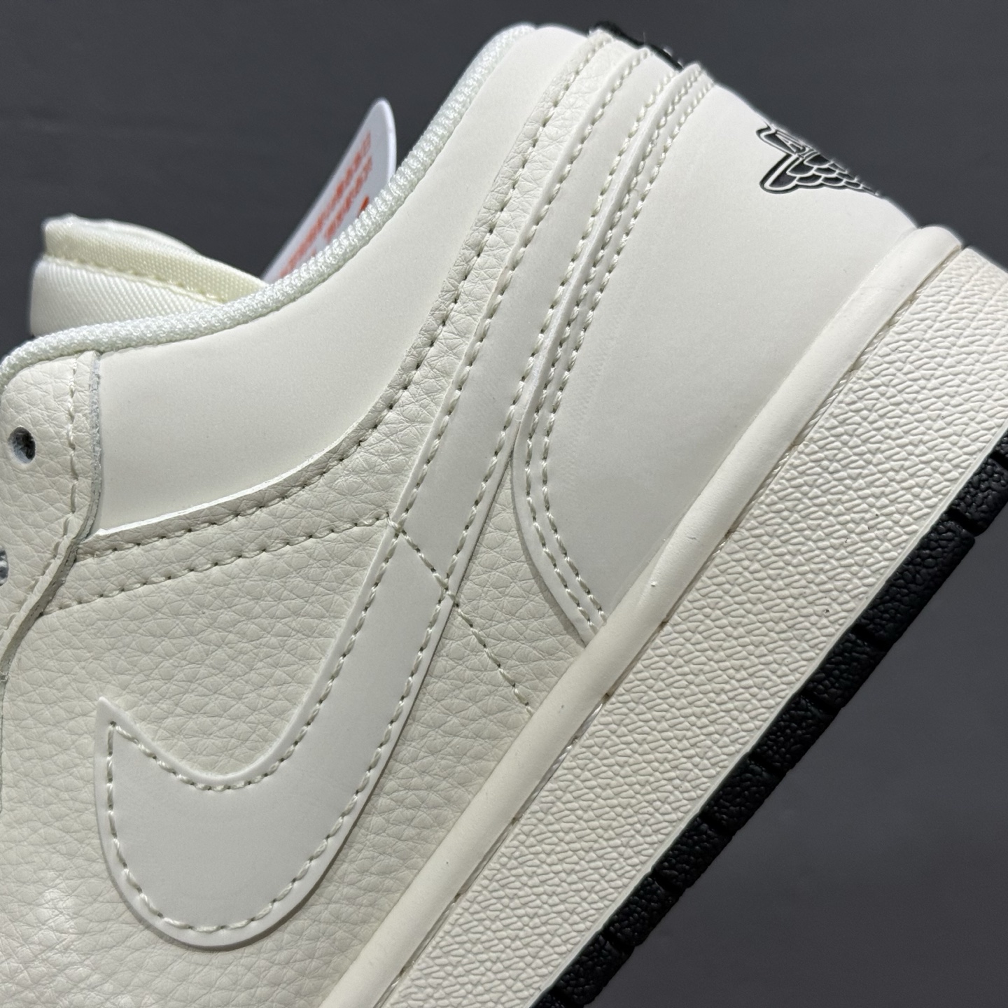 Air Jordan 1 Low AJ1 乔1 经典黑 高端定制 低帮复古篮球鞋 XX3168-219